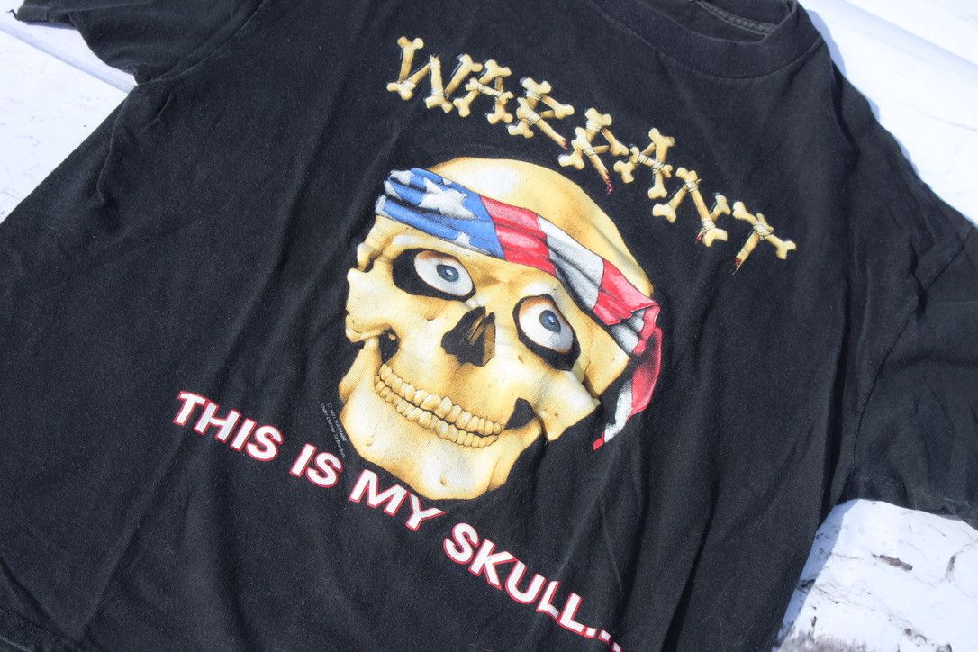 Band Tees 1991 Vintage WARRANT Shirt Size US XL / EU 56 / 4 - 2 Thumbnail