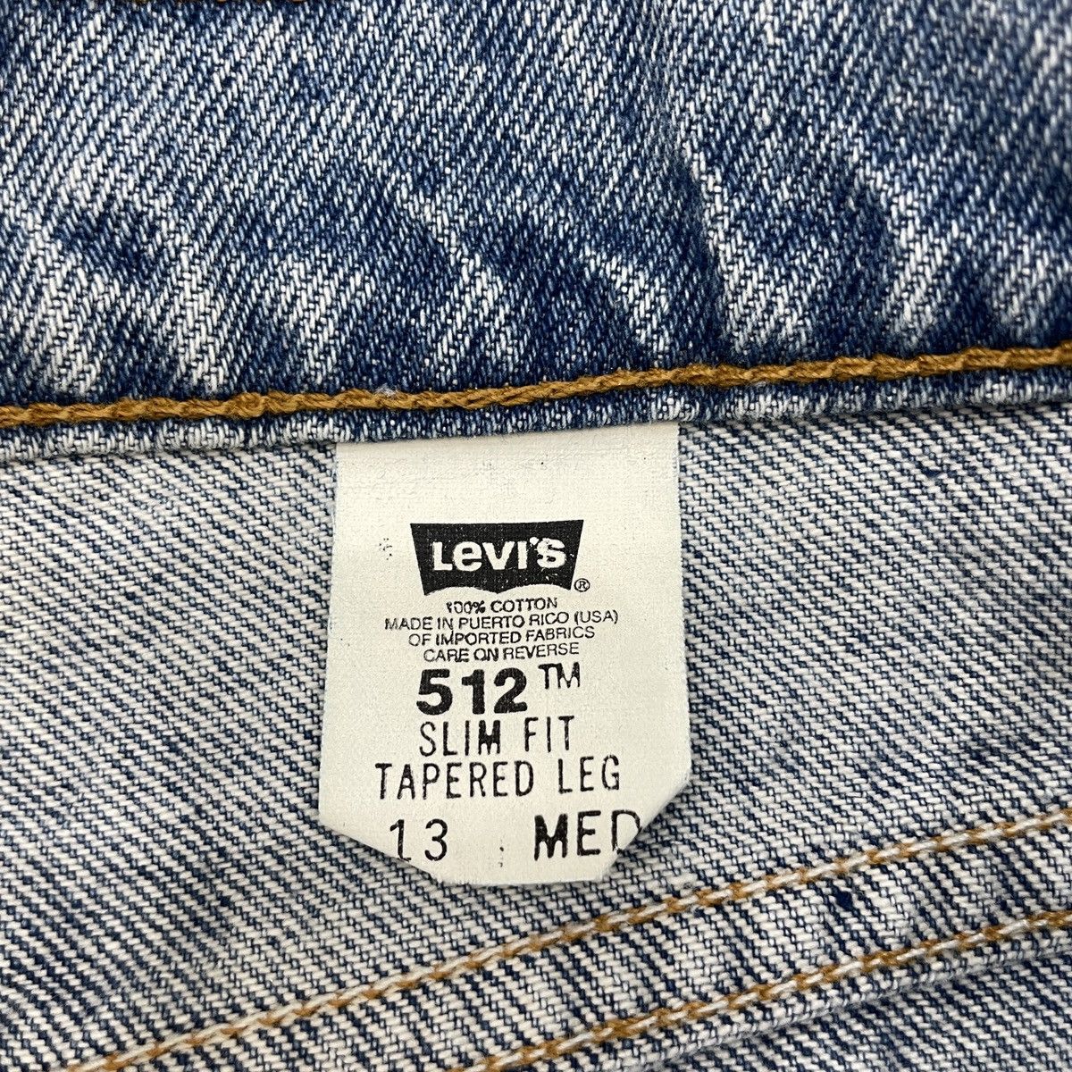 Levi's × Vintage Vintage Levi's 512 Light Wash -wc146 Size US 30 / EU 46 - 6 Thumbnail
