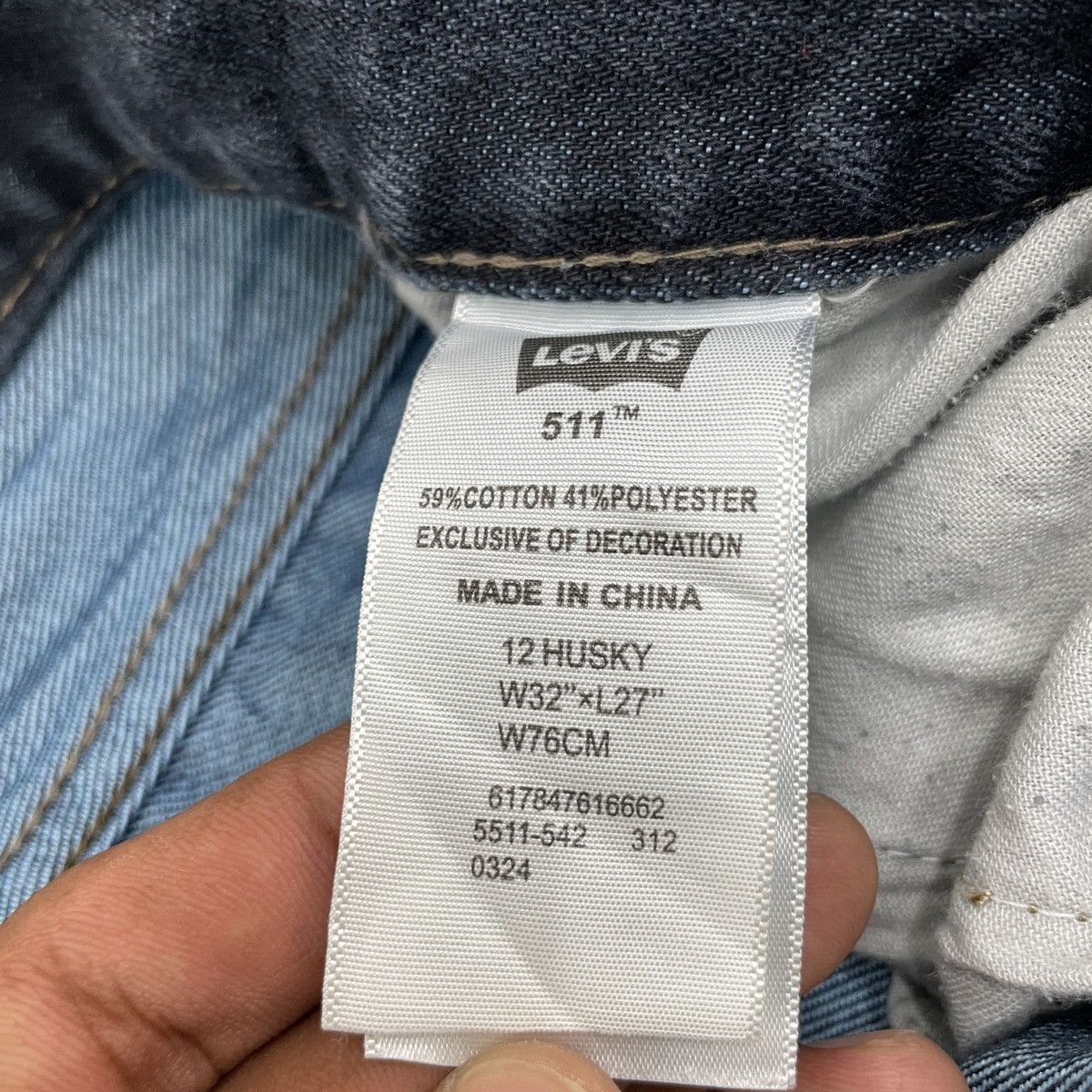 Levi's × Vintage Vintage Levi's 511 Skinny Jeans -wc142 Size US 32 / EU 48 - 5 Thumbnail