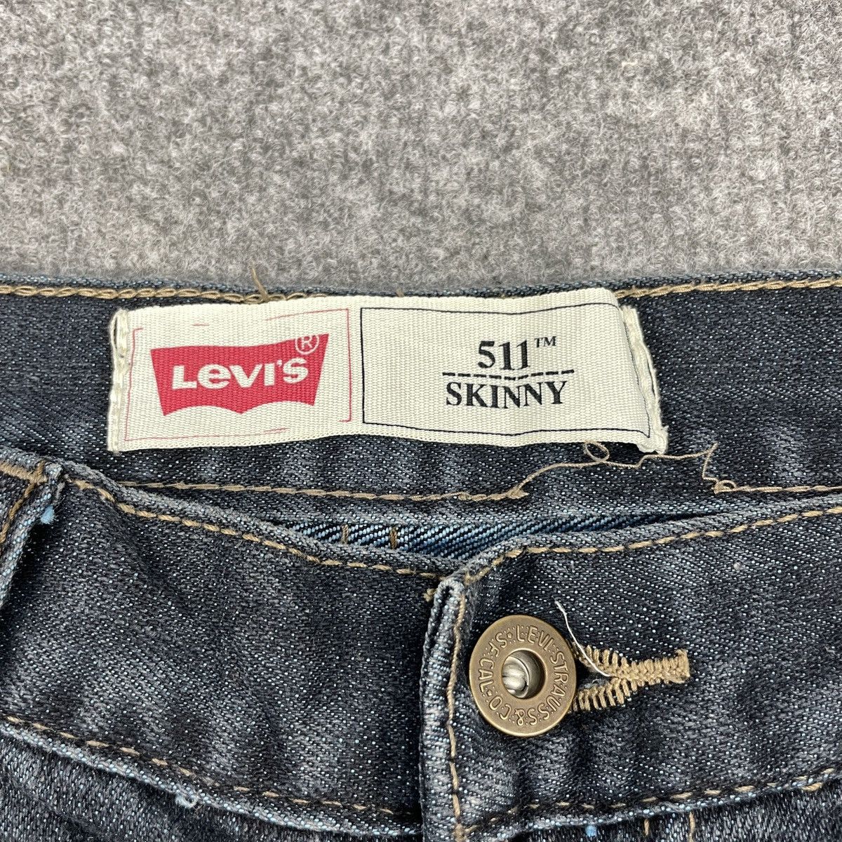 Levi's × Vintage Vintage Levi's 511 Skinny Jeans -wc142 Size US 32 / EU 48 - 3 Thumbnail