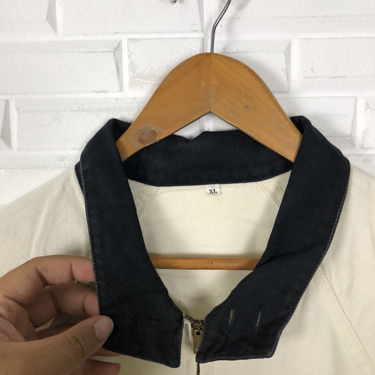 Japanese Brand VINTAGE ZIPPER JACKET ENGINEMOUNTING BIG LOGO STREETFASHION Size US L / EU 52-54 / 3 - 6 Thumbnail