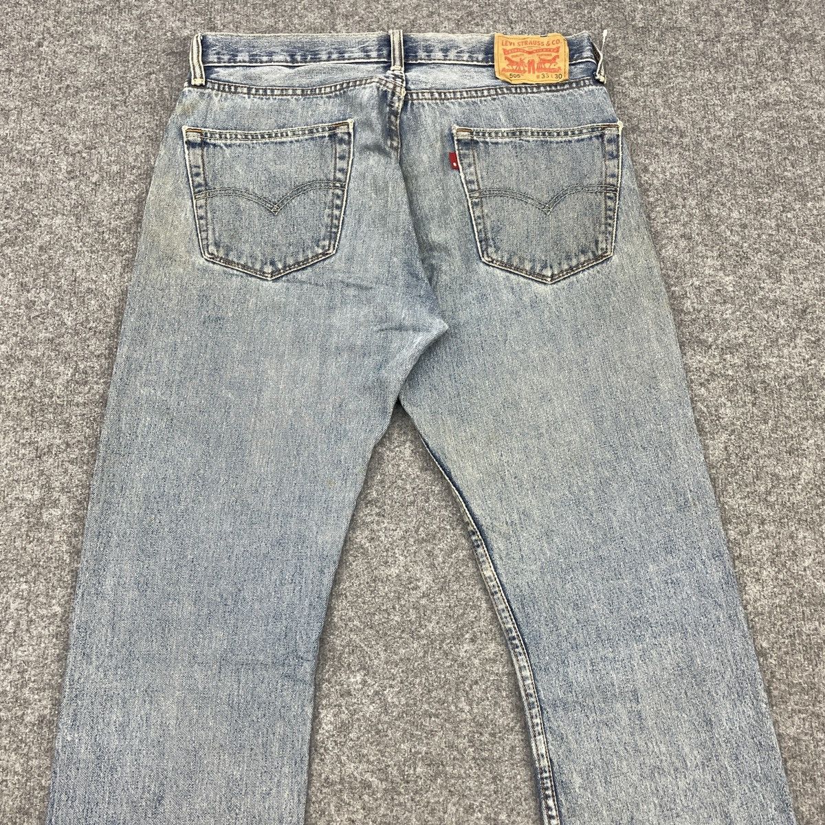 Levi's × Vintage Vintage Levi's 505 Distressed Faded Jeans -wc131 Size US 35 - 4 Thumbnail