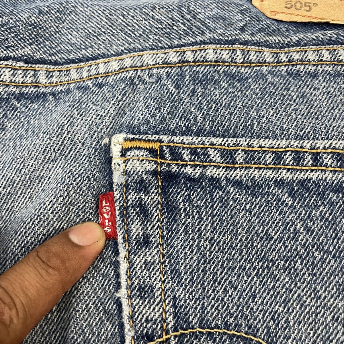 Levi's × Vintage Vintage Levi's 505 Light Faded Jeans -wc140 Size US 37 - 13 Thumbnail