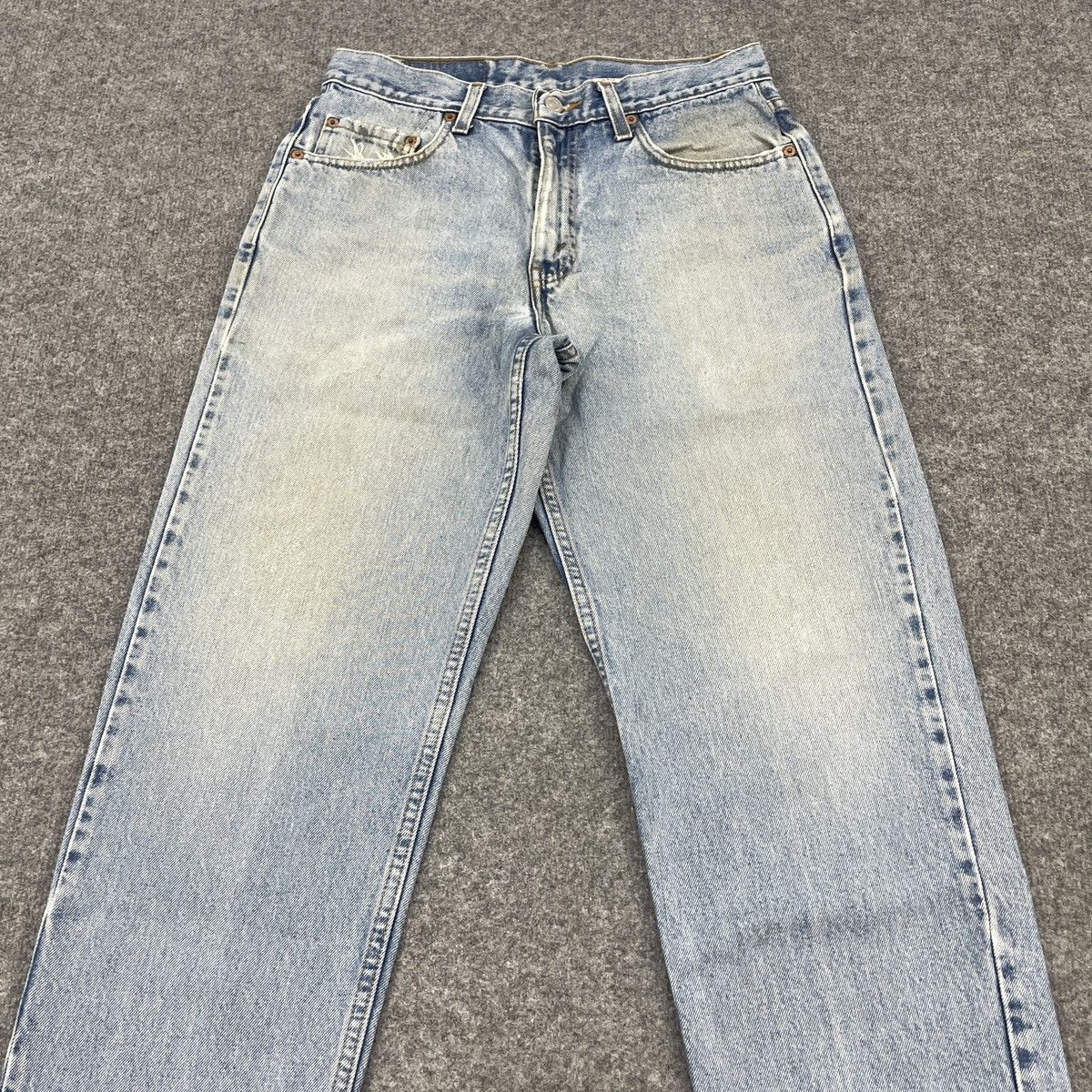 Levi's × Vintage Vintage levi's 550 Distressed Light Wash -wc147 Size US 29 - 3 Thumbnail