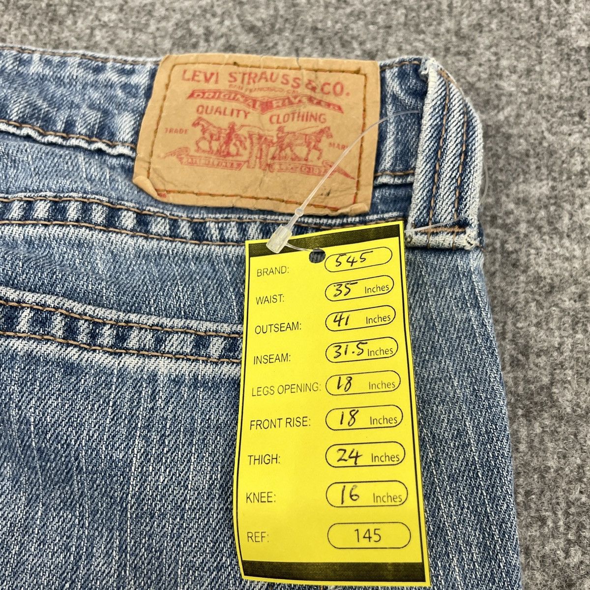 Levi's × Vintage Vintage Levi's 545 BootCut Jeans -wc145 Size US 35 - 14 Thumbnail