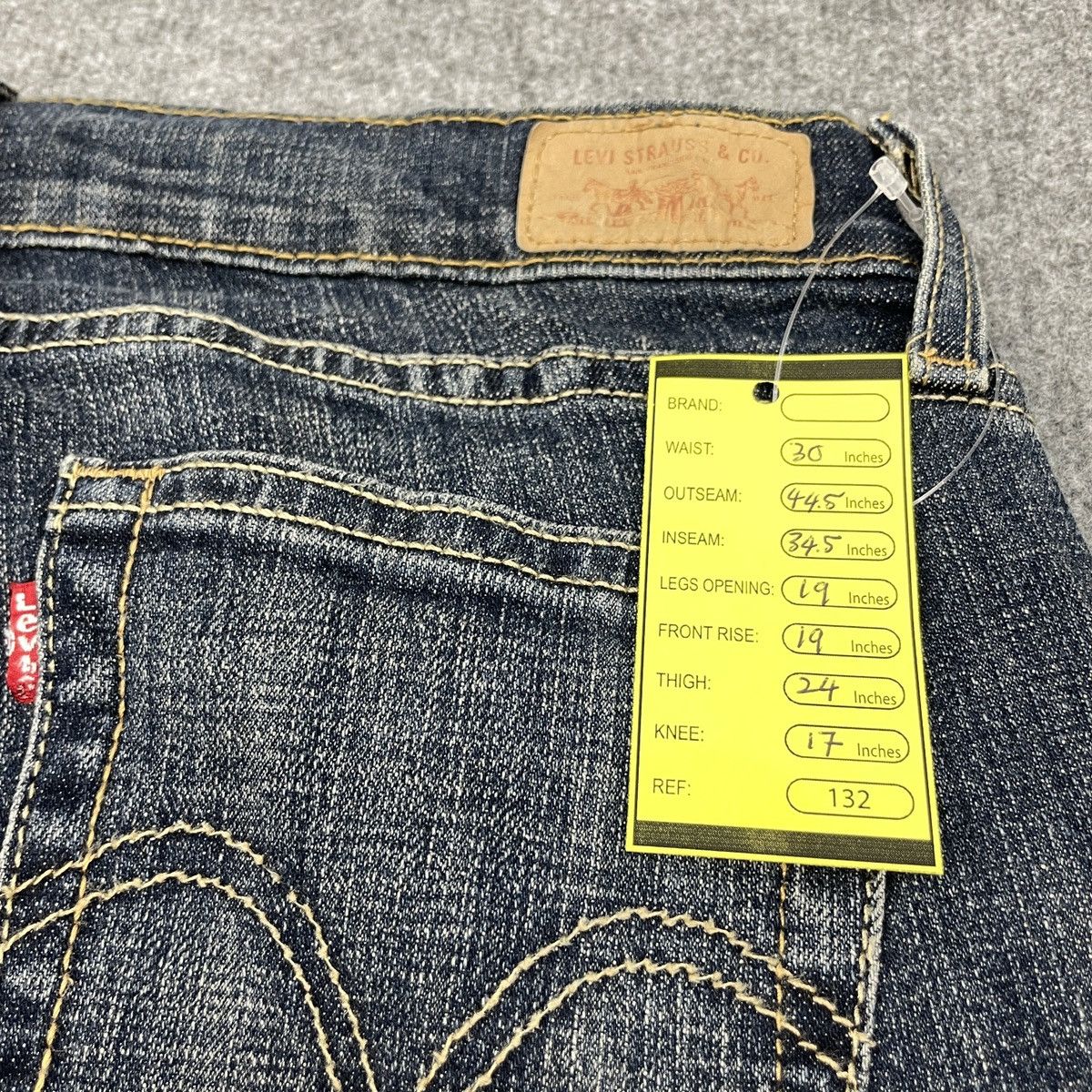 Levi's × Vintage Vintage Levi's 529 Boot Cut Distressed -wc132 Size US 30 / EU 46 - 11 Thumbnail