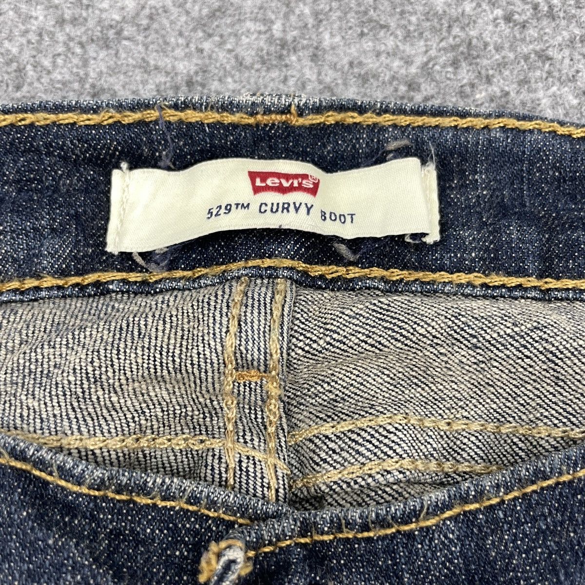 Levi's × Vintage Vintage Levi's 529 Boot Cut Distressed -wc132 Size US 30 / EU 46 - 7 Thumbnail