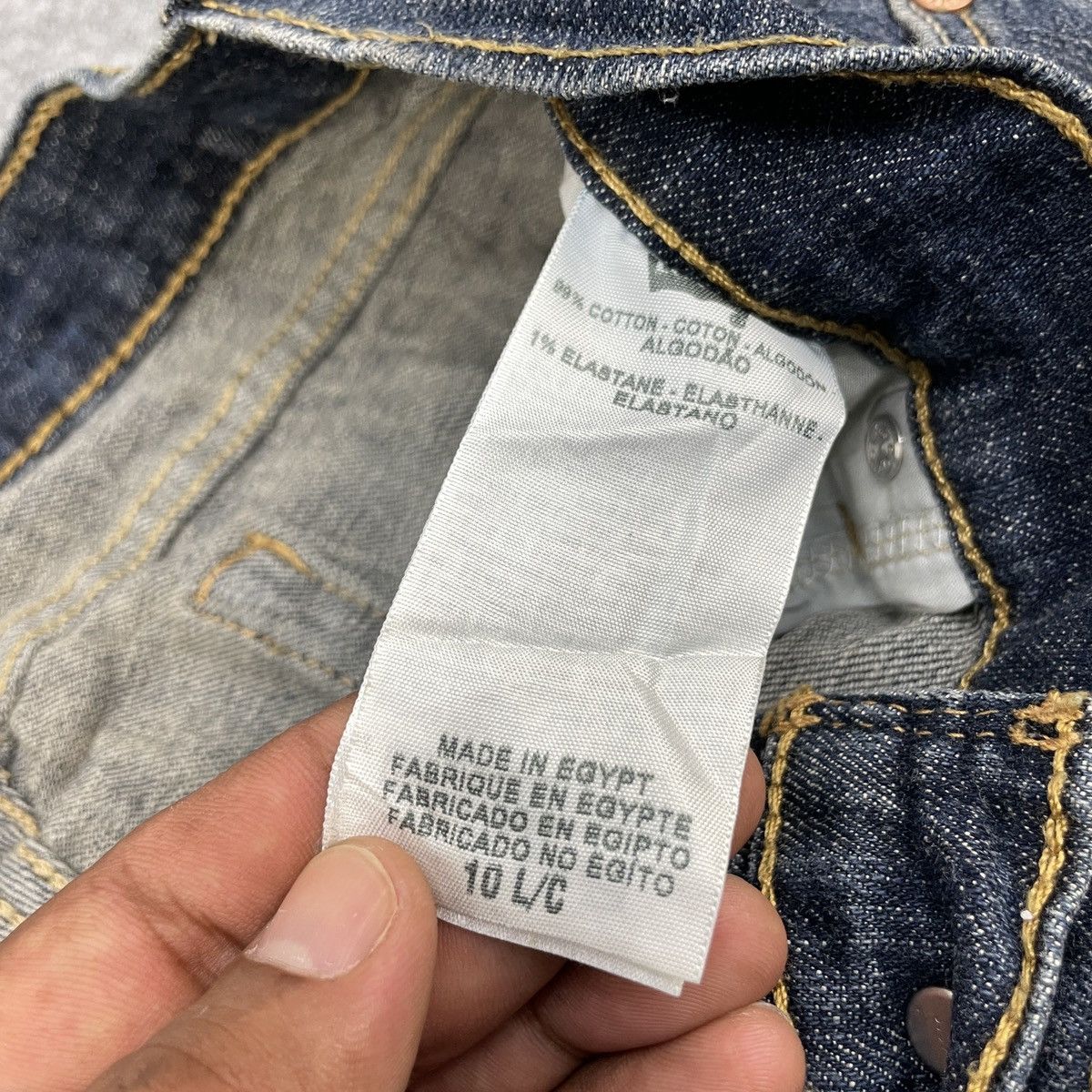 Levi's × Vintage Vintage Levi's 529 Boot Cut Distressed -wc132 Size US 30 / EU 46 - 6 Thumbnail