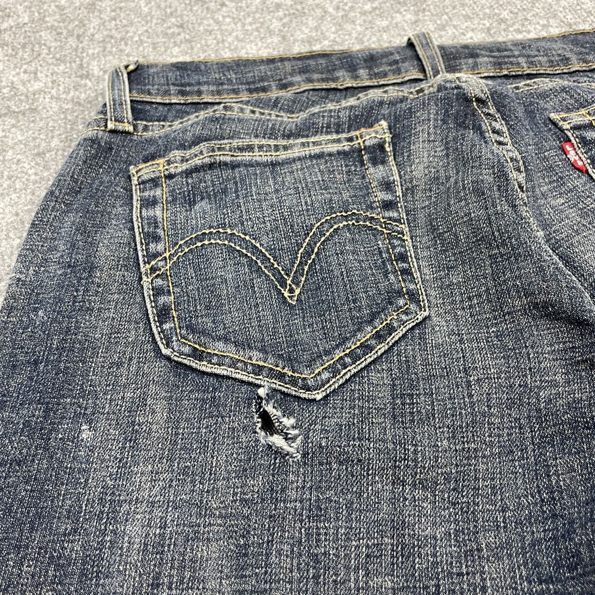 Levi's × Vintage Vintage Levi's 529 Boot Cut Distressed -wc132 Size US 30 / EU 46 - 4 Thumbnail