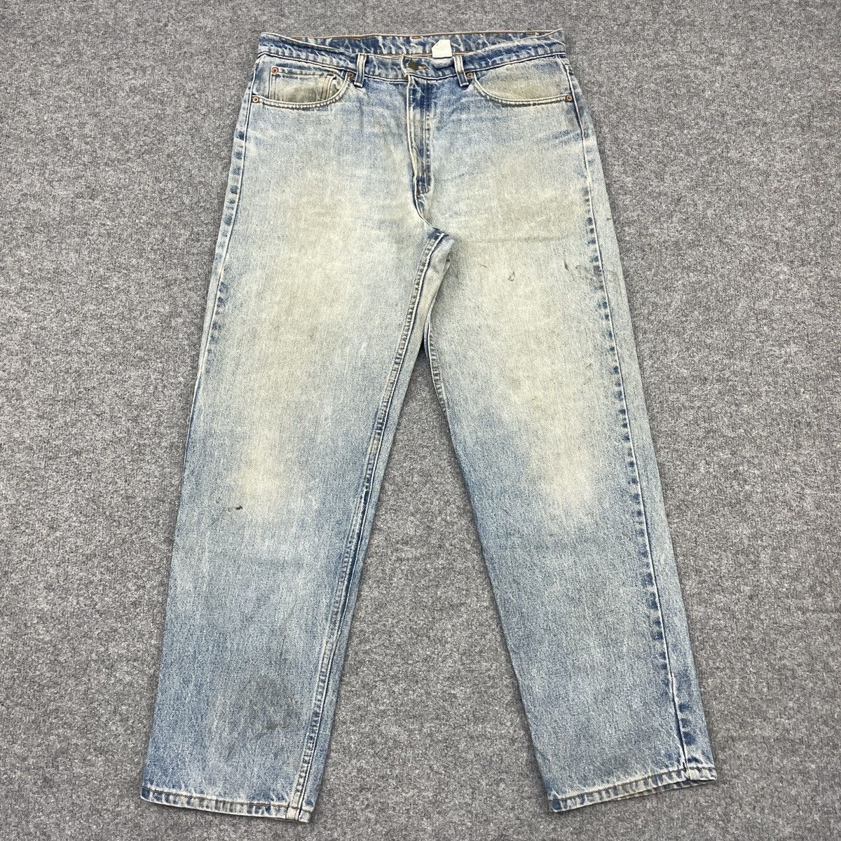 Levi's × Vintage Vintage Levi's 555 Light Blue Wash -wc138 Size US 37 - 1 Thumbnail