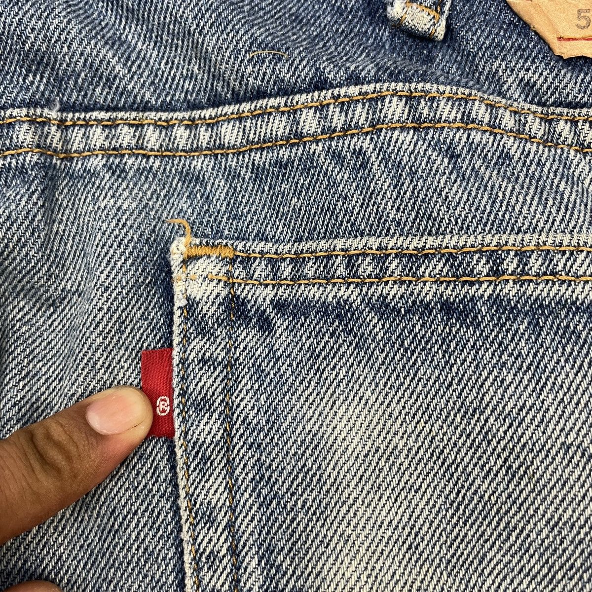 Levi's Vintage Levi's 517 Painted Faded Jeans -wc137 Size US 37 - 13 Thumbnail