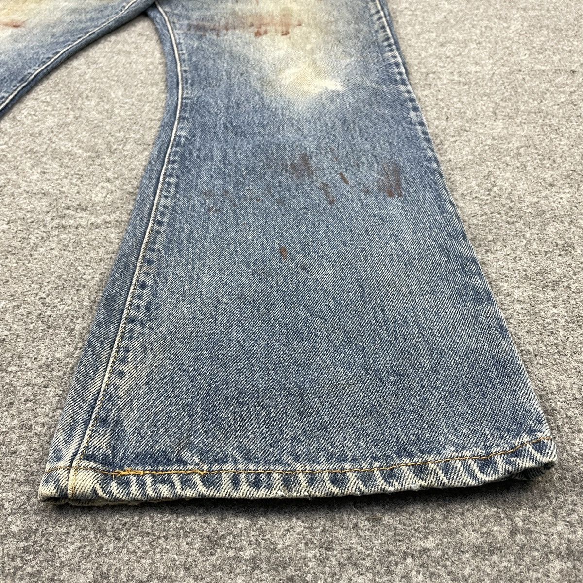 Levi's Vintage Levi's 517 Painted Faded Jeans -wc137 Size US 37 - 10 Thumbnail