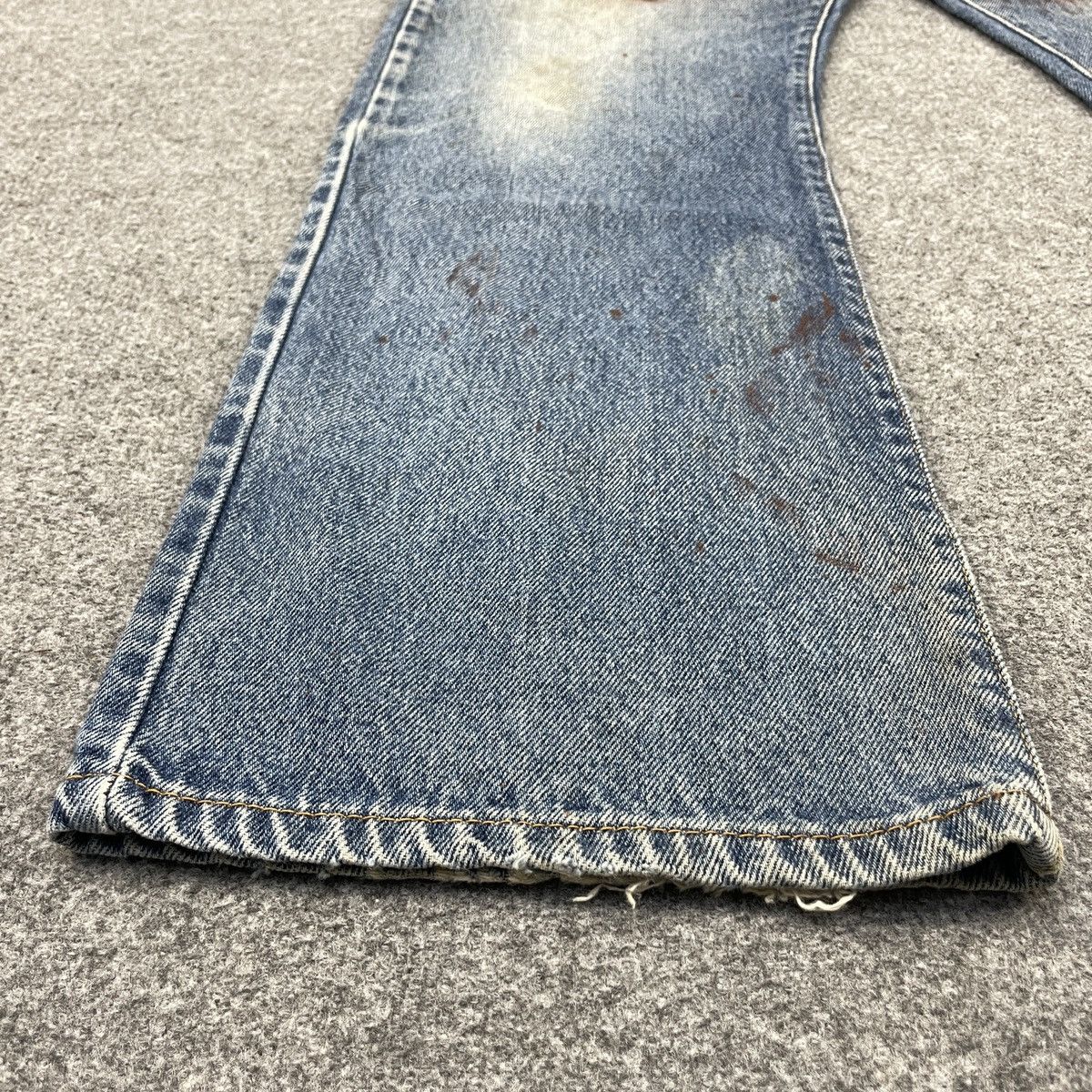 Levi's Vintage Levi's 517 Painted Faded Jeans -wc137 Size US 37 - 9 Thumbnail