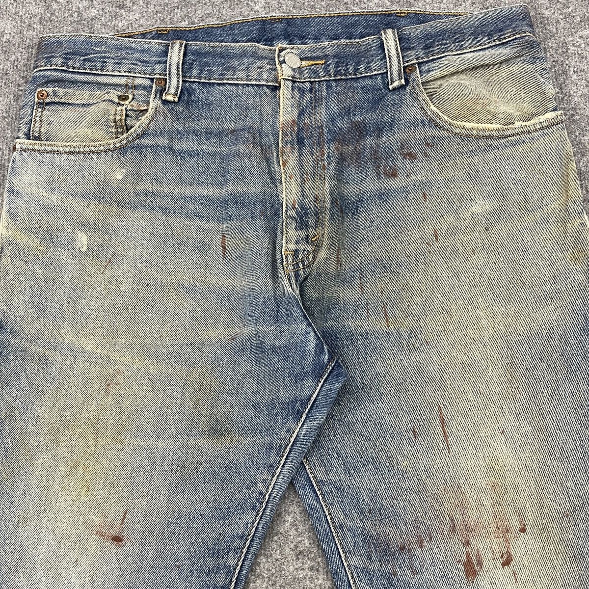 Levi's Vintage Levi's 517 Painted Faded Jeans -wc137 Size US 37 - 5 Thumbnail