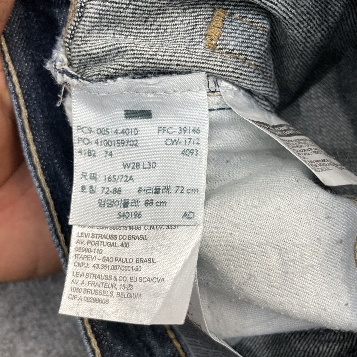 Levi's × Vintage Vintage Levi's 514 Faded Jeans -wc141 Size US 29 - 5 Thumbnail