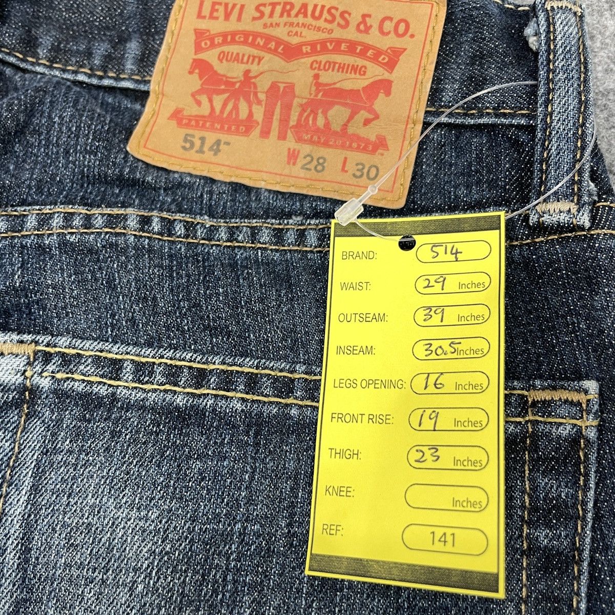 Levi's × Vintage Vintage Levi's 514 Faded Jeans -wc141 Size US 29 - 9 Thumbnail