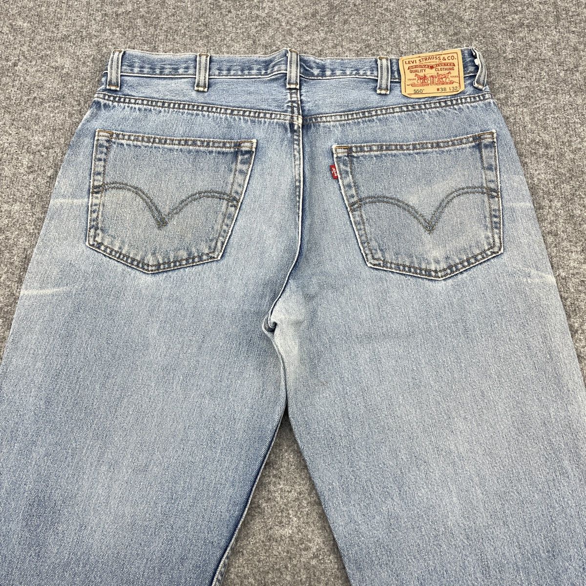 Levi's × Vintage Vintage Levi's 550 Faded Jeans -wc130 Size US 39 - 3 Thumbnail