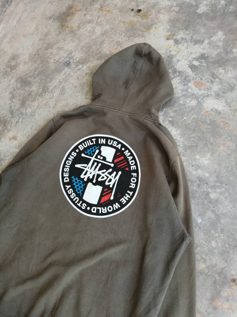 Stussy SICKS💥 Sun Faded Vintage Hoodies Size US M / EU 48-50 / 2 - 12 Thumbnail