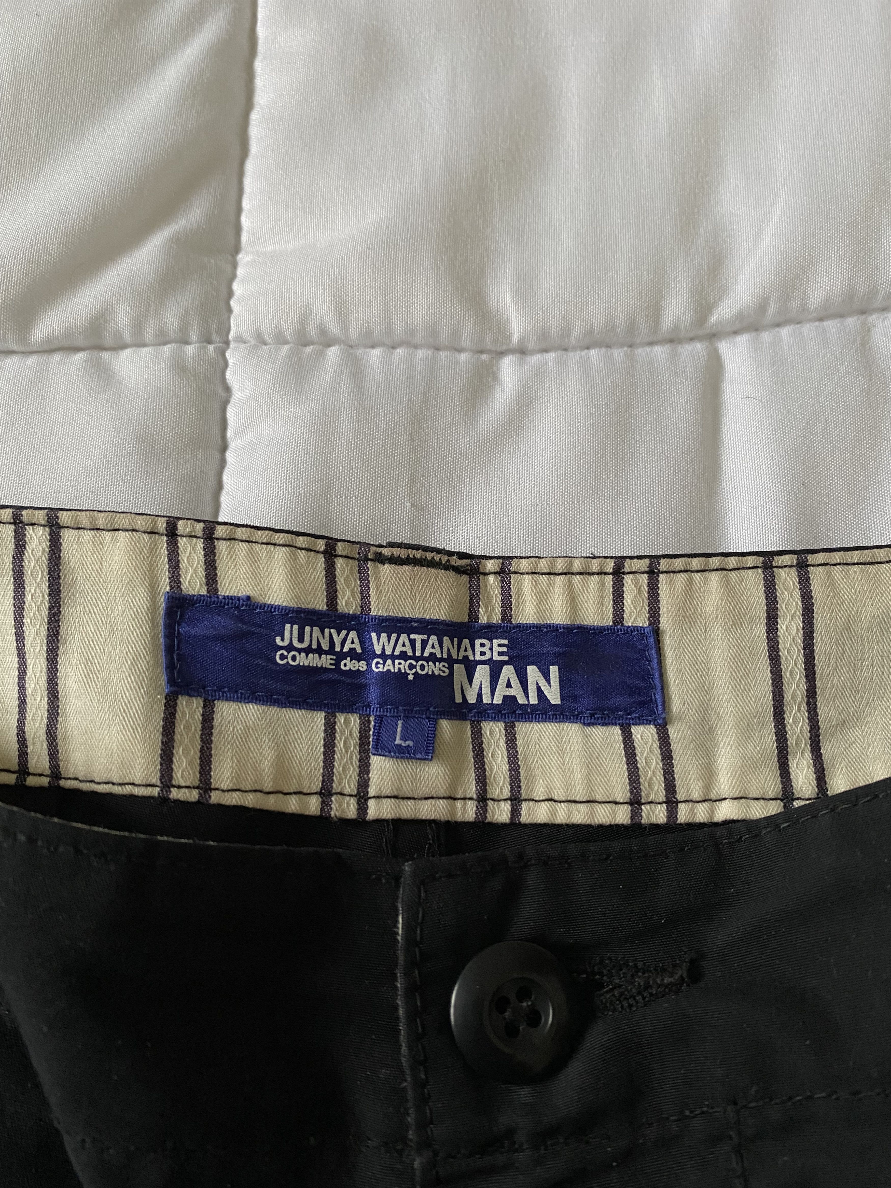 Comme des Garcons × Junya Watanabe Junya Wanatabe x Comme des Garcons Black Pants Size US 34 / EU 50 - 3 Thumbnail