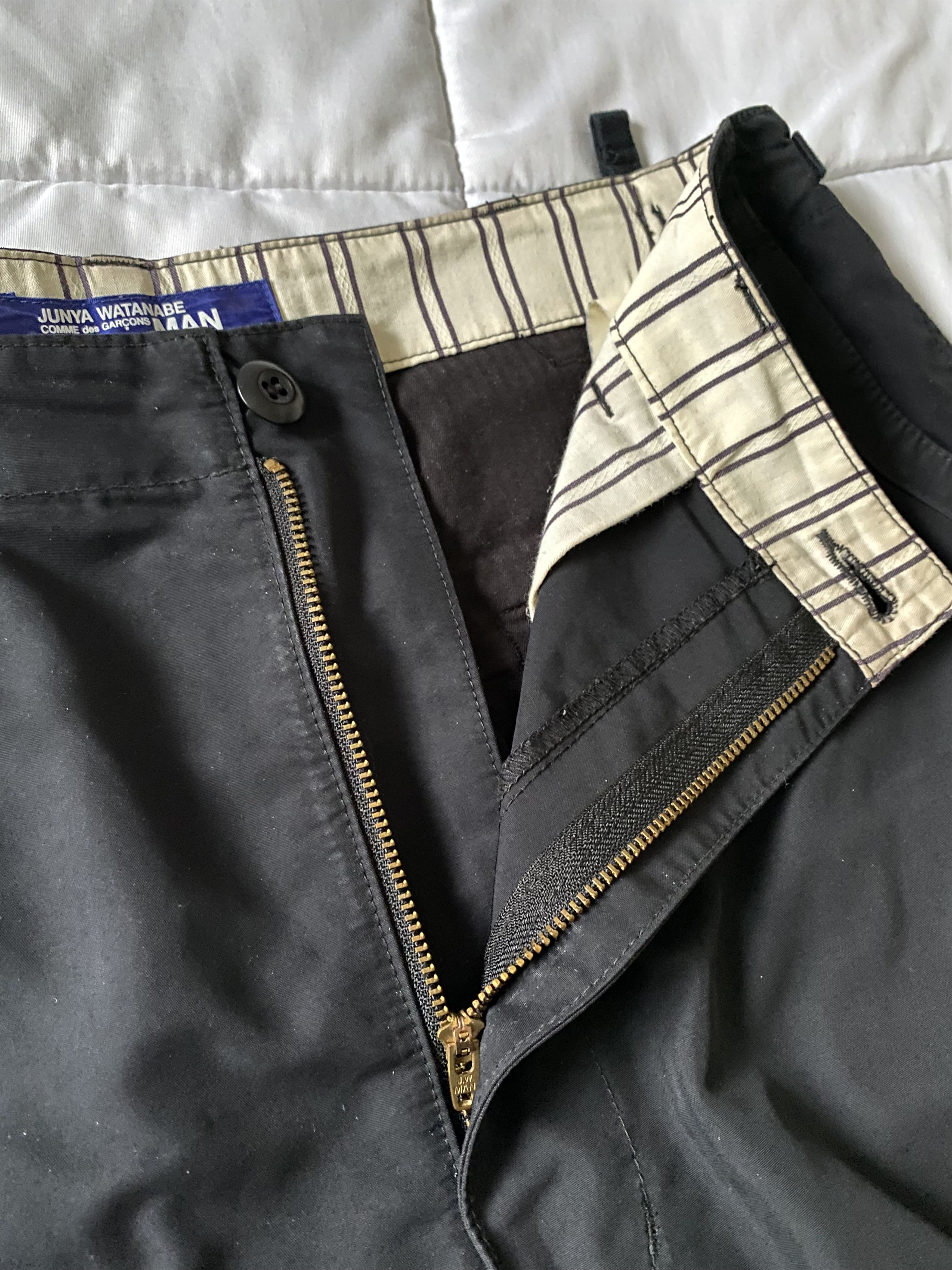 Comme des Garcons × Junya Watanabe Junya Wanatabe x Comme des Garcons Black Pants Size US 34 / EU 50 - 13 Thumbnail
