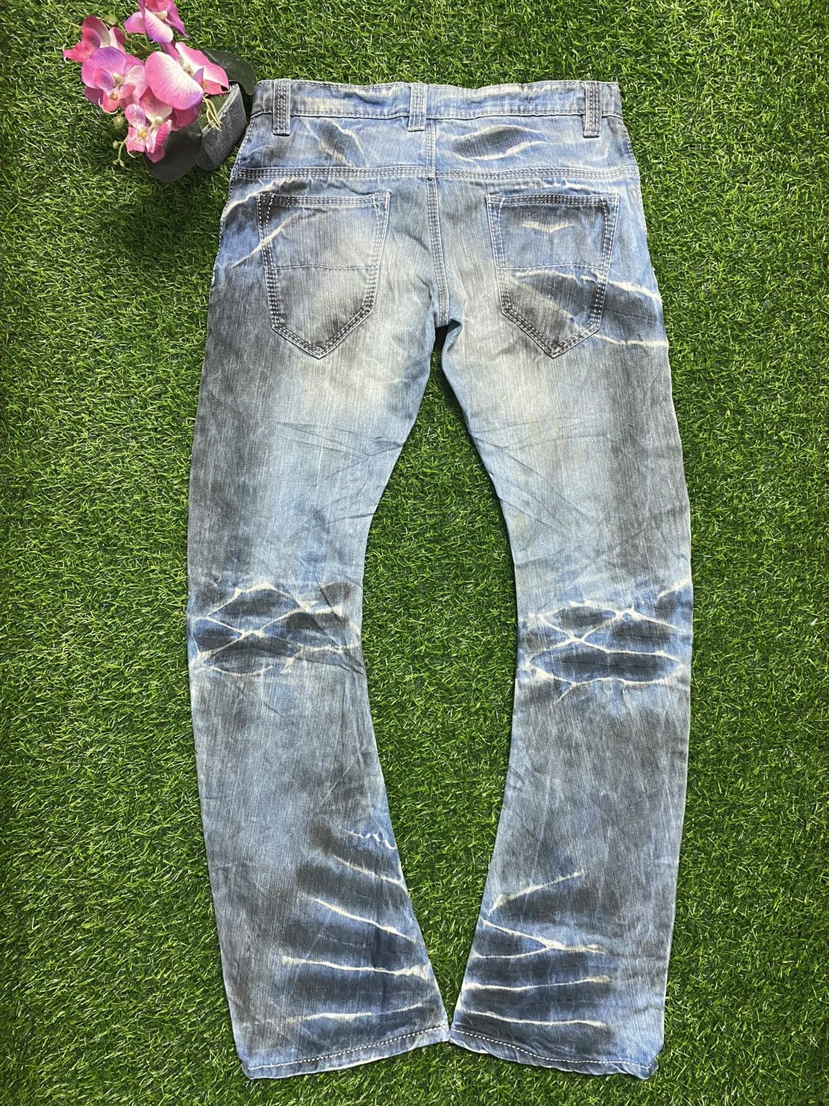 BUFFALO BOBS Buffalo Bob Distress Design Jeans Size US 35 - 2 Thumbnail