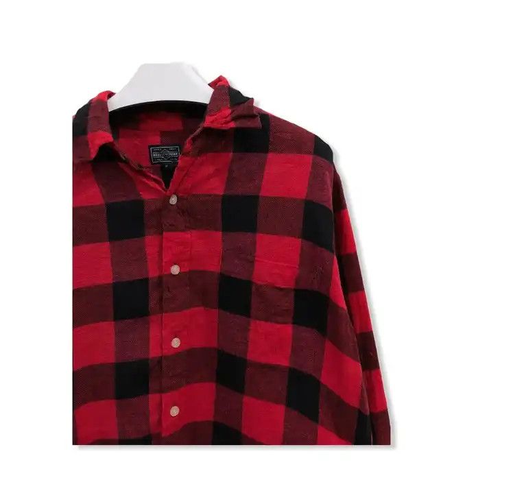 Vintage Vintage Beelsewhere Plaid Tartan Flannel Shirt 👕 Size US M / EU 48-50 / 2 - 2 Thumbnail