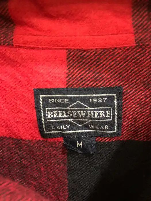 Vintage Vintage Beelsewhere Plaid Tartan Flannel Shirt 👕 Size US M / EU 48-50 / 2 - 4 Thumbnail