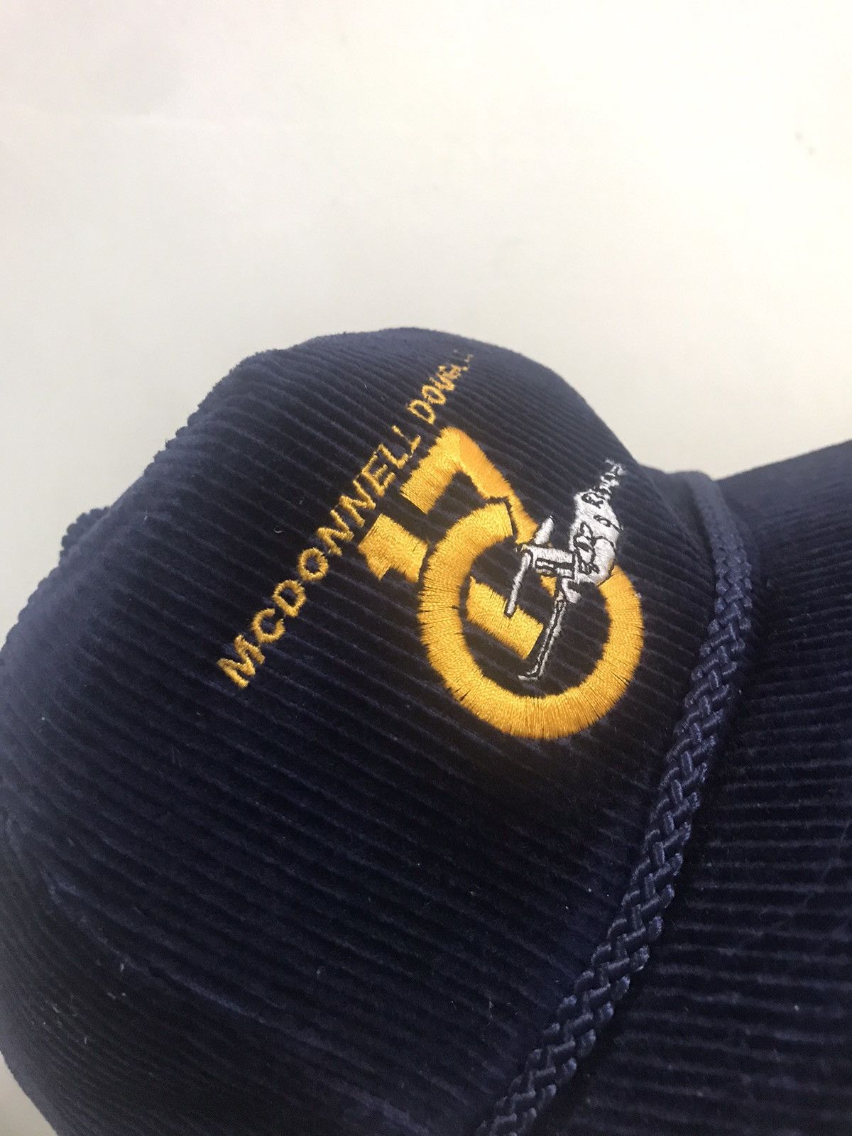 Vintage VTG Mcdonnell Douglas Boieng C17 Corduroy Hat Size ONE SIZE - 6 Thumbnail