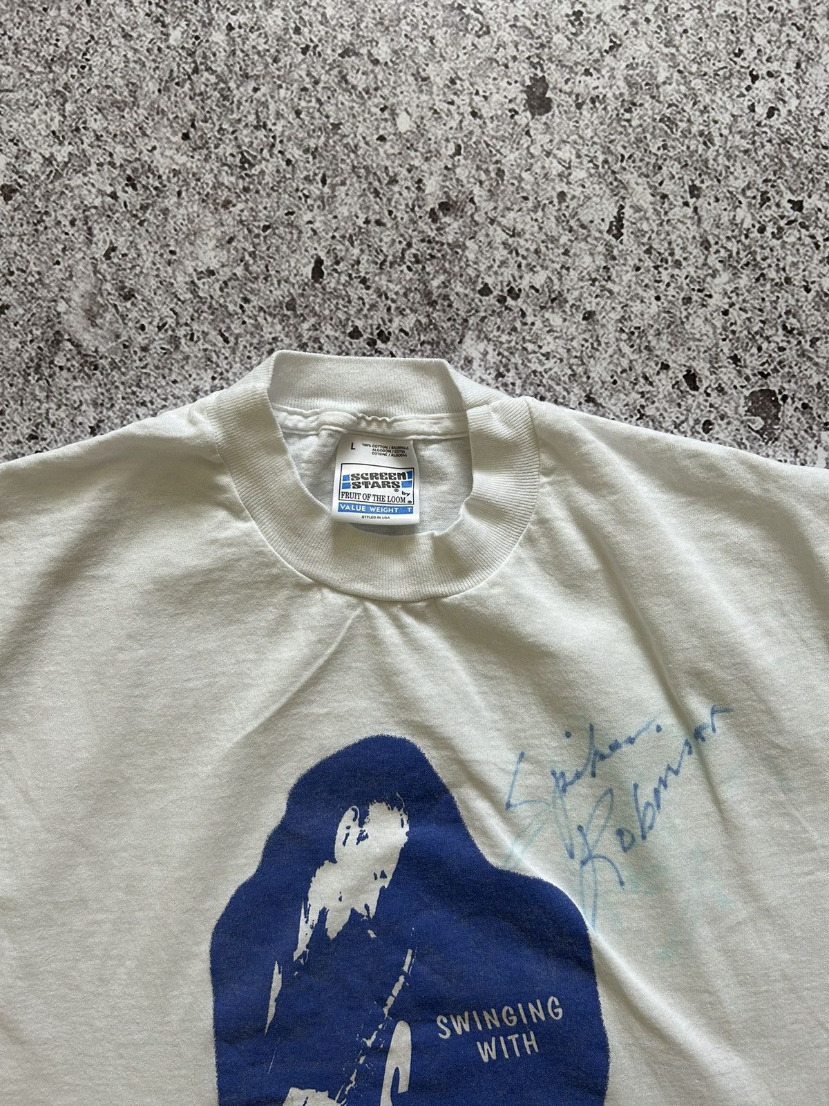 Band Tees × Vintage Vintage Swinging With Spike Robinson Marbella 1997 T-Shirt Size US L / EU 52-54 / 3 - 9 Thumbnail