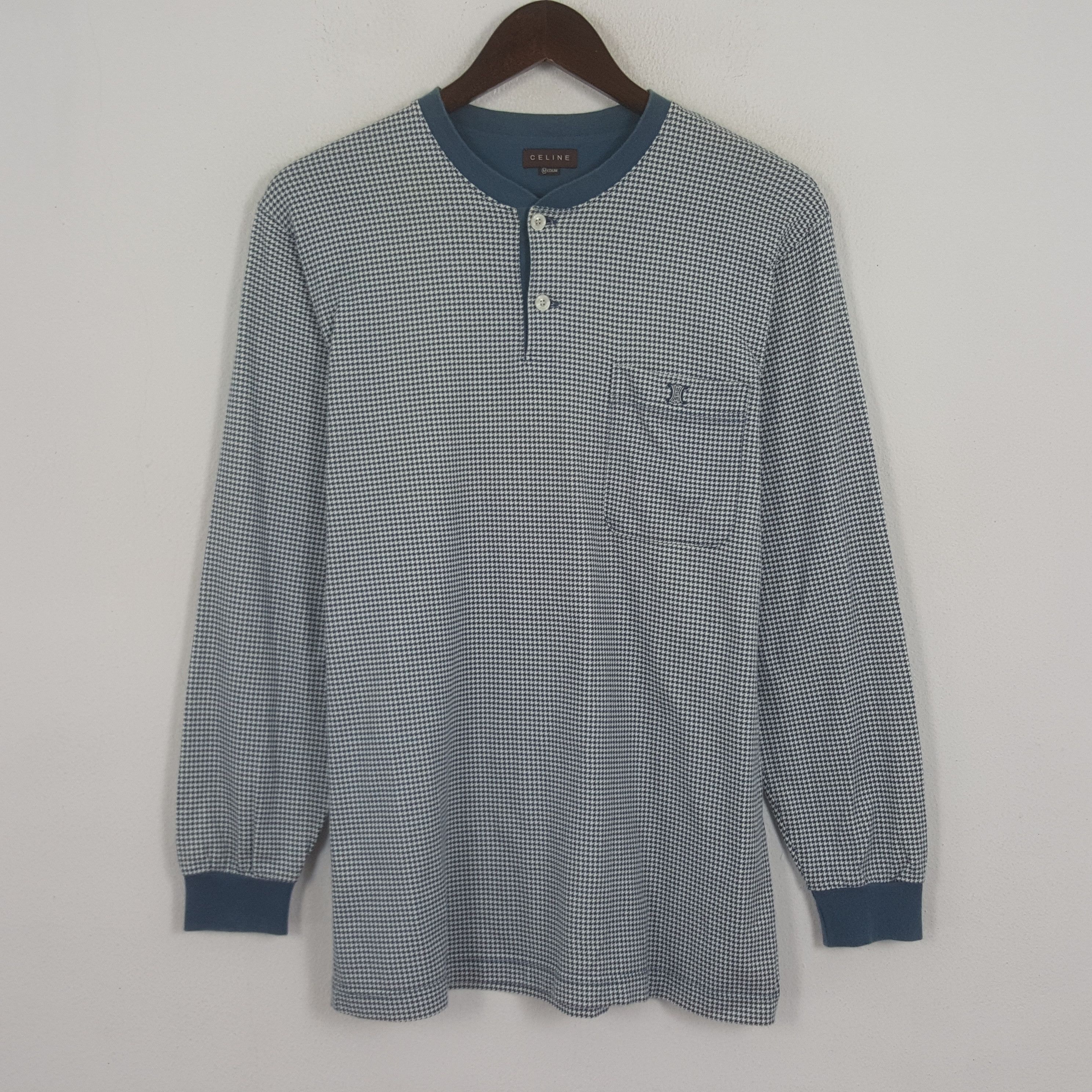 Vintage Celine Button Up Tshirt