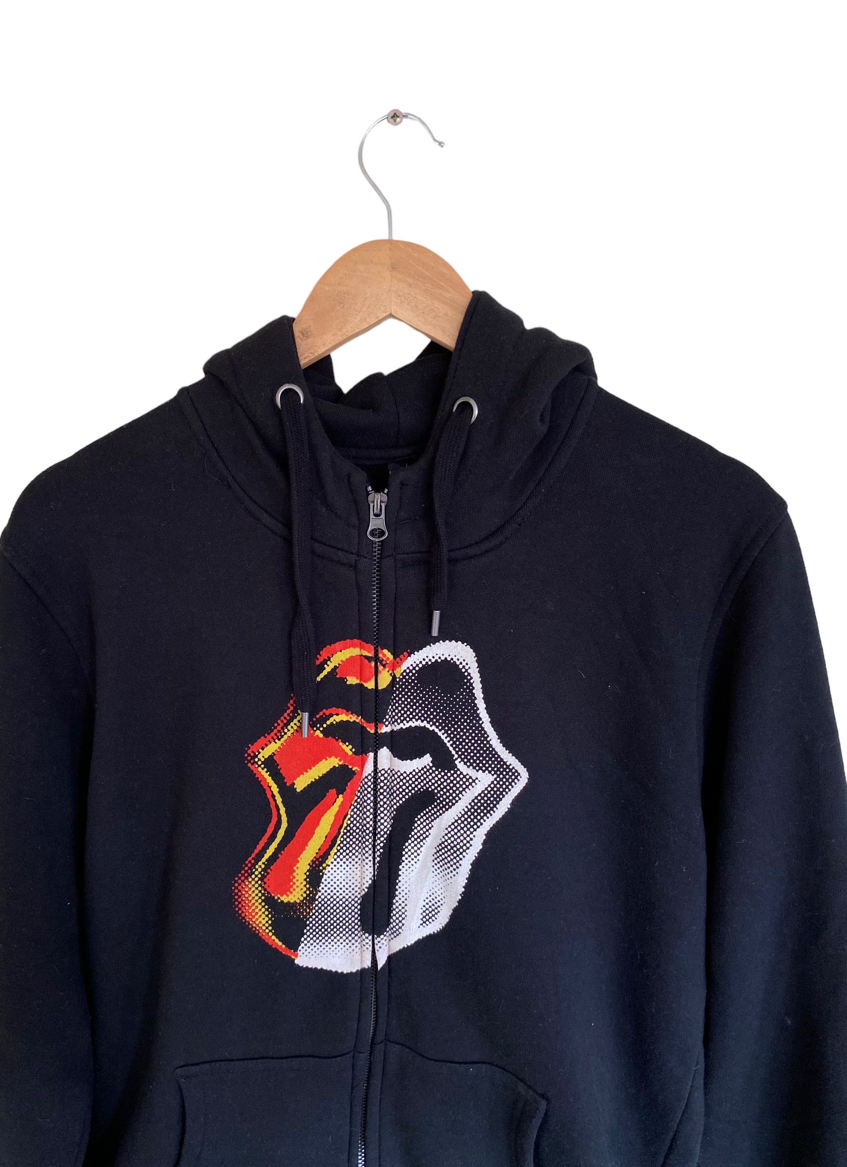 Band Tees × The Rolling Stones × Vintage The Rolling stones vintage boxy doublesided zip hoodie Size US XL / EU 56 / 4 - 2 Thumbnail