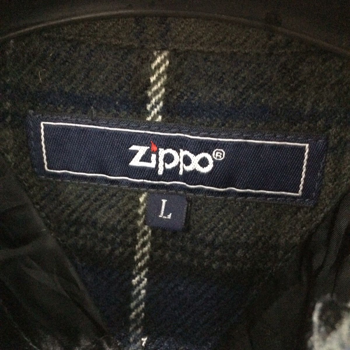Zippo Zippo Plaid Tartan Wool Jacket Size US L / EU 52-54 / 3 - 3 Thumbnail