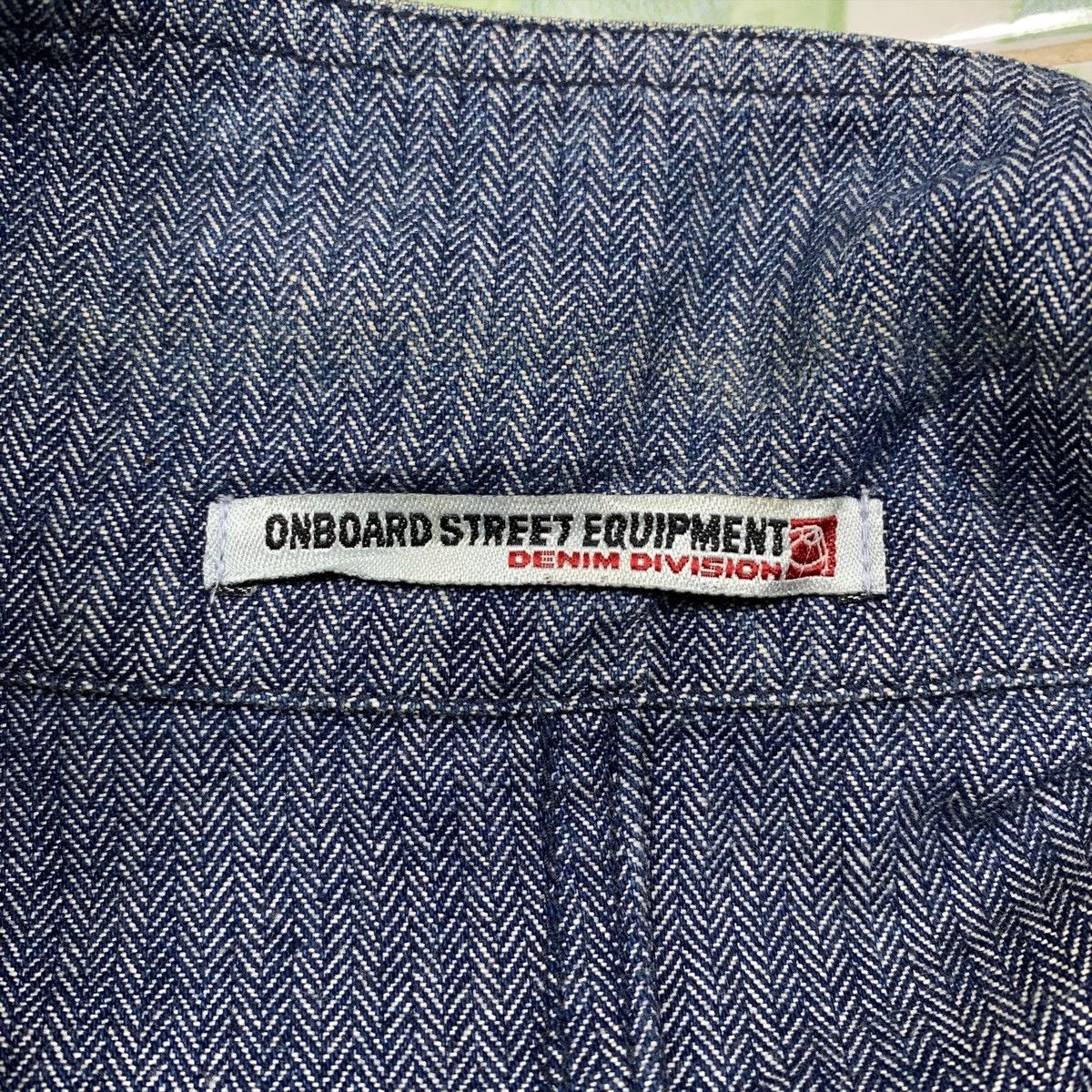 Japanese Brand × Vintage Vintage ONBOARD Denim Division Fully Button Denim Jacket Size US M / EU 48-50 / 2 - 6 Thumbnail