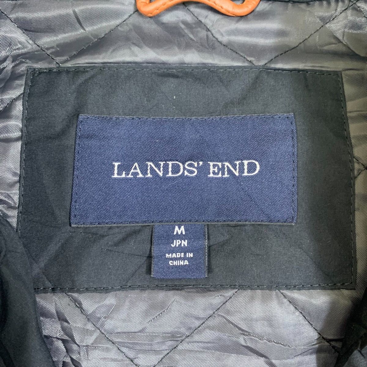 Lands' End × Vintage LANDS’ END Casualwear Fashion Designer Button Quilted Jacket Size US M / EU 48-50 / 2 - 6 Thumbnail