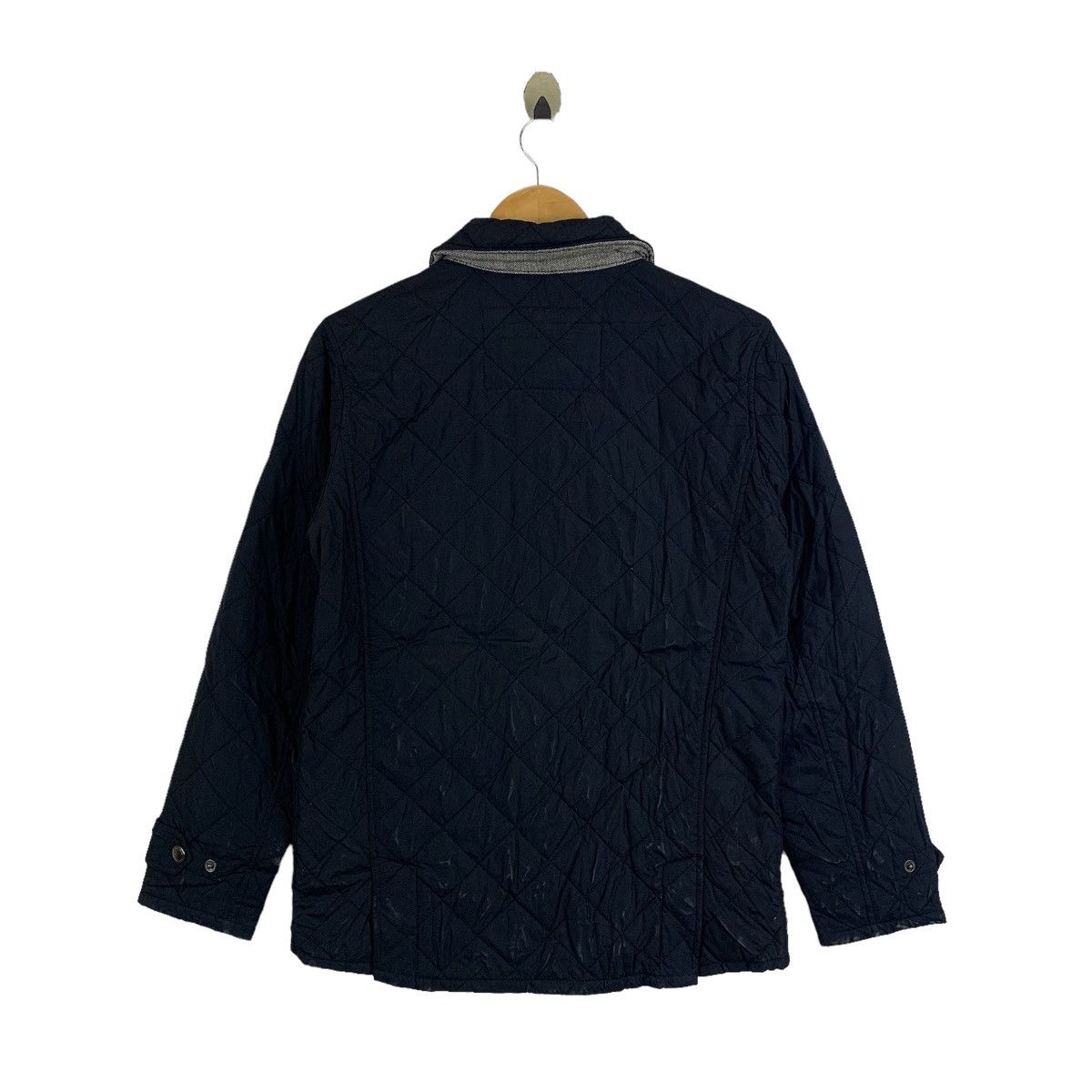 Lands' End × Vintage LANDS’ END Casualwear Fashion Designer Button Quilted Jacket Size US M / EU 48-50 / 2 - 2 Thumbnail