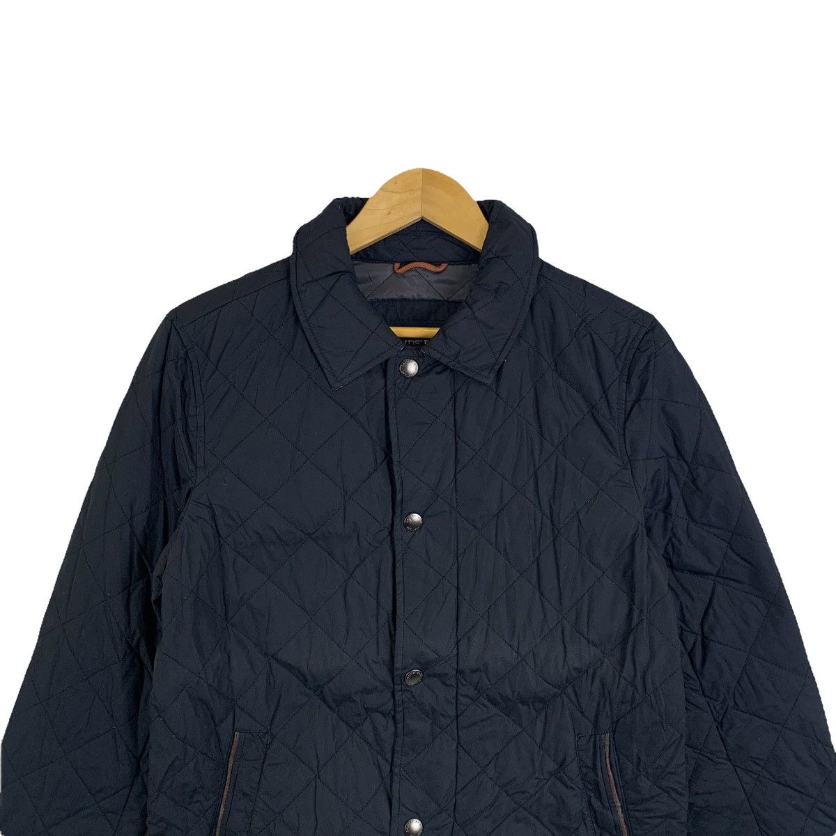 Lands' End × Vintage LANDS’ END Casualwear Fashion Designer Button Quilted Jacket Size US M / EU 48-50 / 2 - 5 Thumbnail