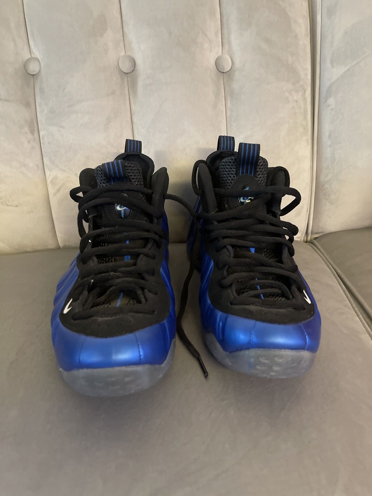 Nike Nike Foamposite Royal Blue XX 20th Anniversary SIZE10.5 USED Size US 10.5 / EU 43-44 - 7 Thumbnail