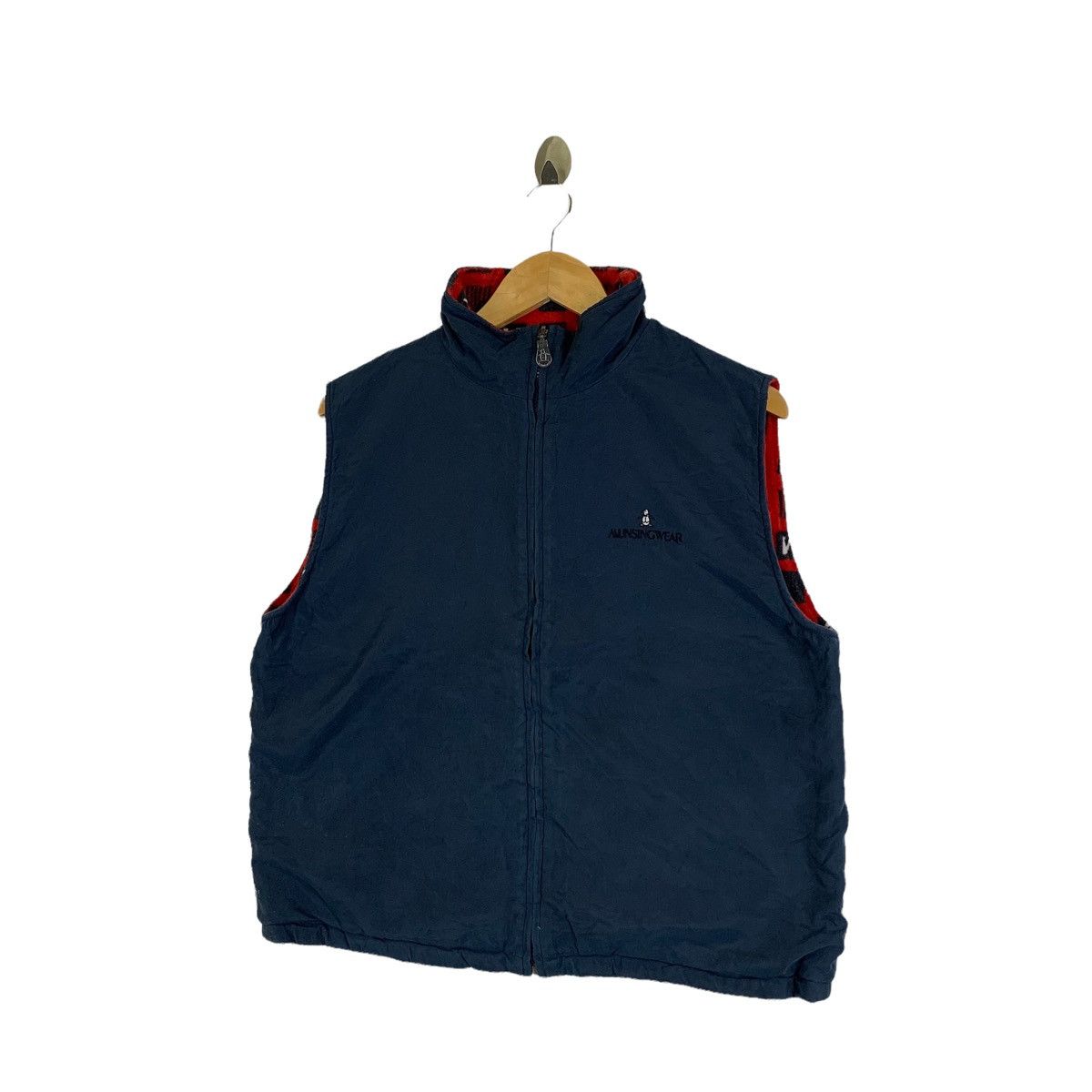 Grand Slam × Vintage Vintage Grandslam Munsingwear Zipper Reversible Vests Jacket Size US L / EU 52-54 / 3 - 6 Thumbnail