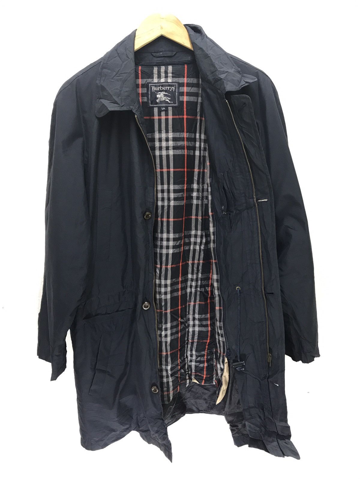 Burberry Burberrys Over Coat Nova Check Lining Jacket Size US L / EU 52-54 / 3 - 1 Thumbnail