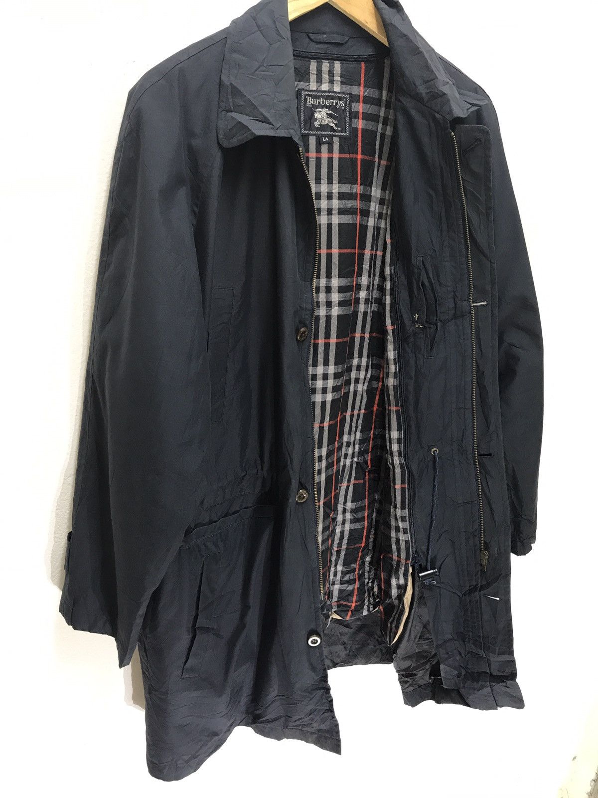 Burberry Burberrys Over Coat Nova Check Lining Jacket Size US L / EU 52-54 / 3 - 2 Thumbnail