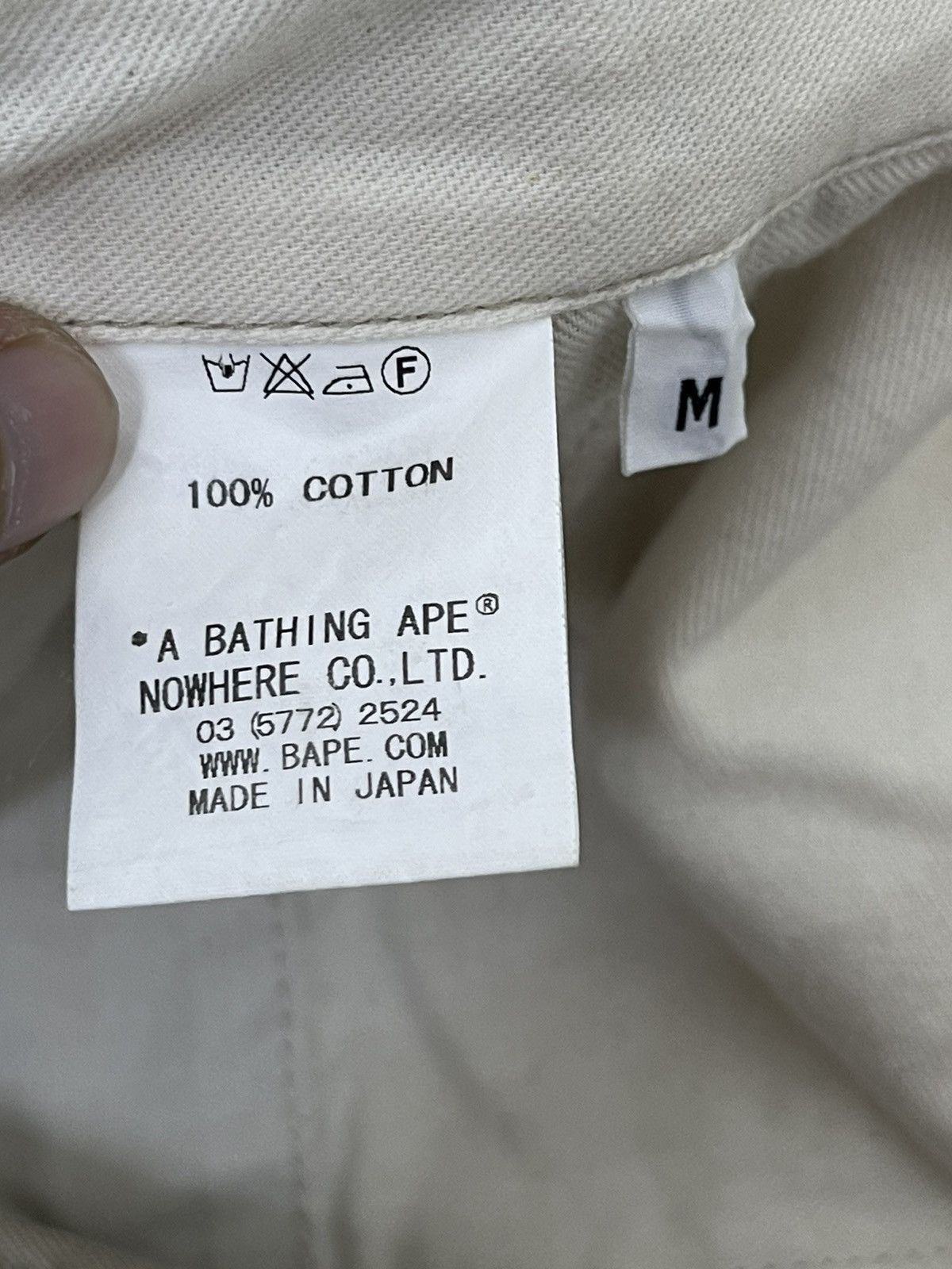Bape Embroidery Spell Out Bape Sta Nigo Pant Regular 1🟦9 Size US 32 / EU 48 - 22 Thumbnail