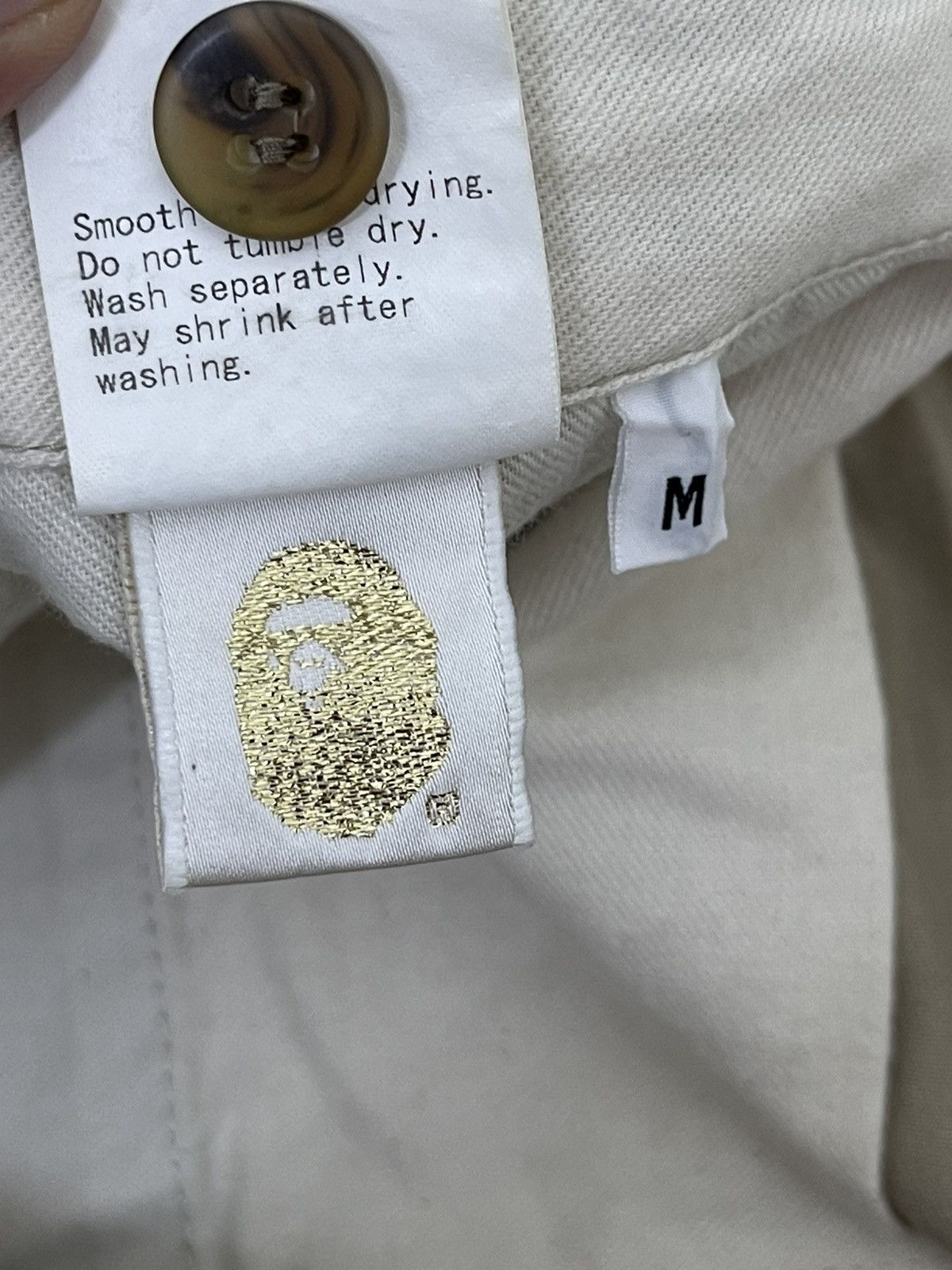 Bape Embroidery Spell Out Bape Sta Nigo Pant Regular 1🟦9 Size US 32 / EU 48 - 24 Thumbnail