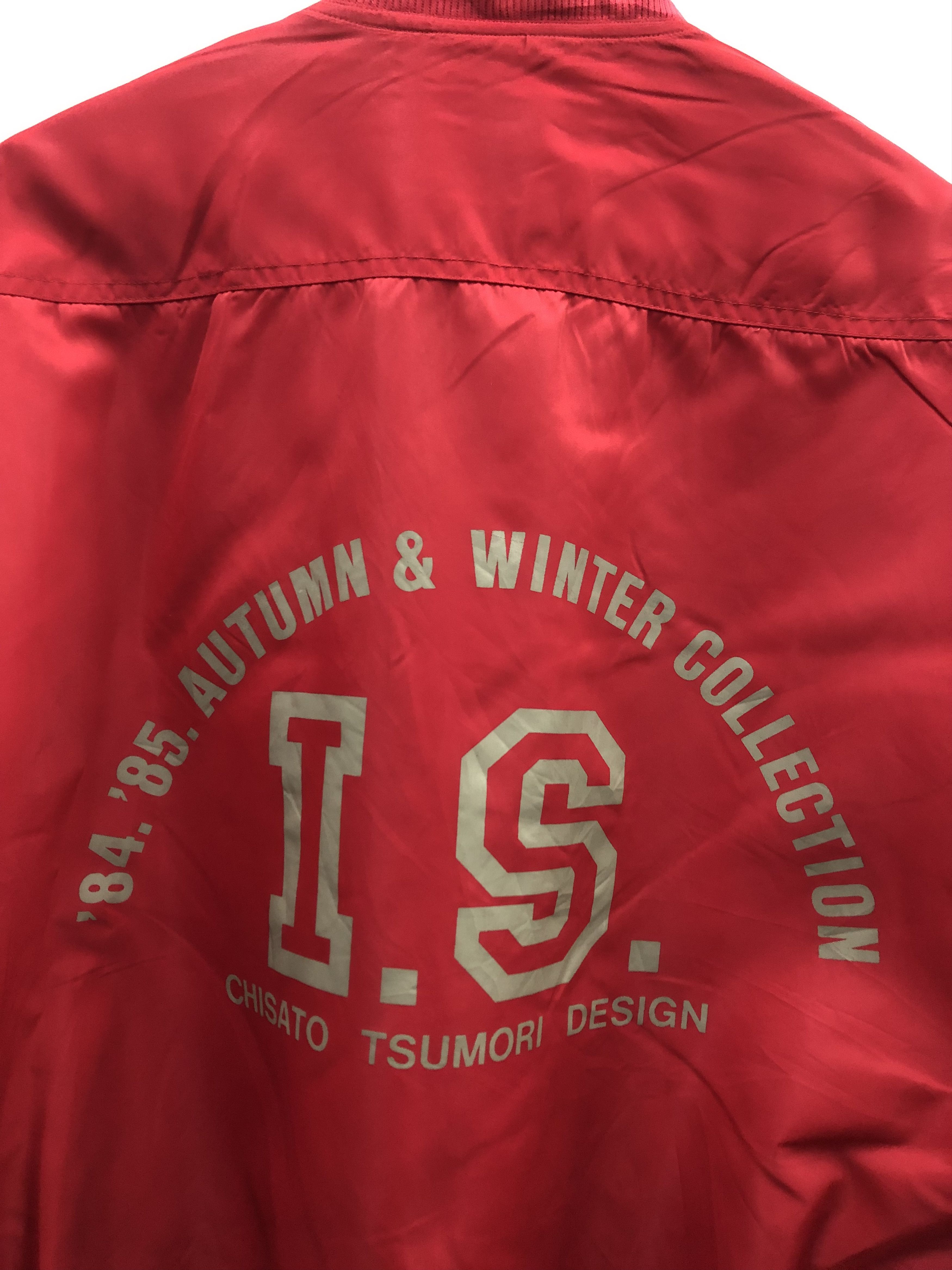Issey Miyake × Tsumori Chisato × Vintage Grail Issey Miyake Chisato Tsumori Red Bomber Jacket Size US S / EU 44-46 / 1 - 10 Thumbnail