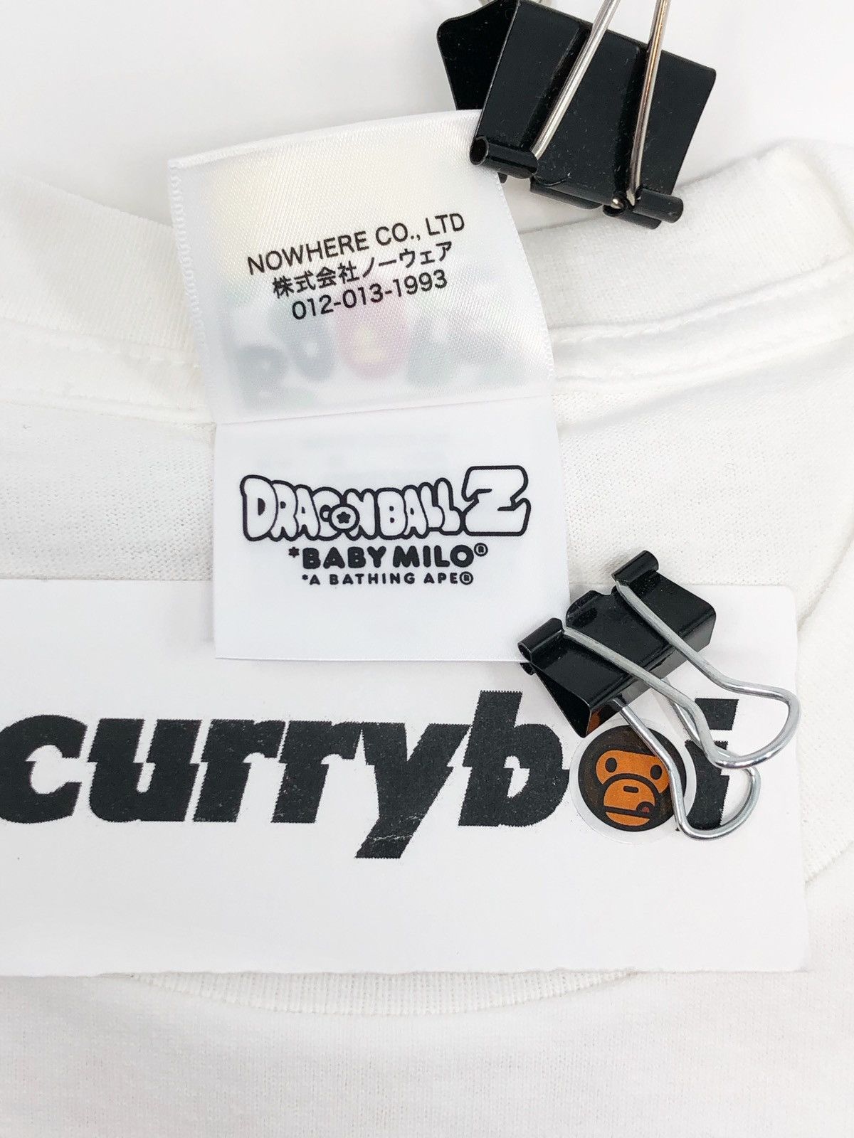 Bape Dragon Ball Z Super Saiyan Vegeta & Son Goku Baby Milo Tee Size US S / EU 44-46 / 1 - 6 Thumbnail