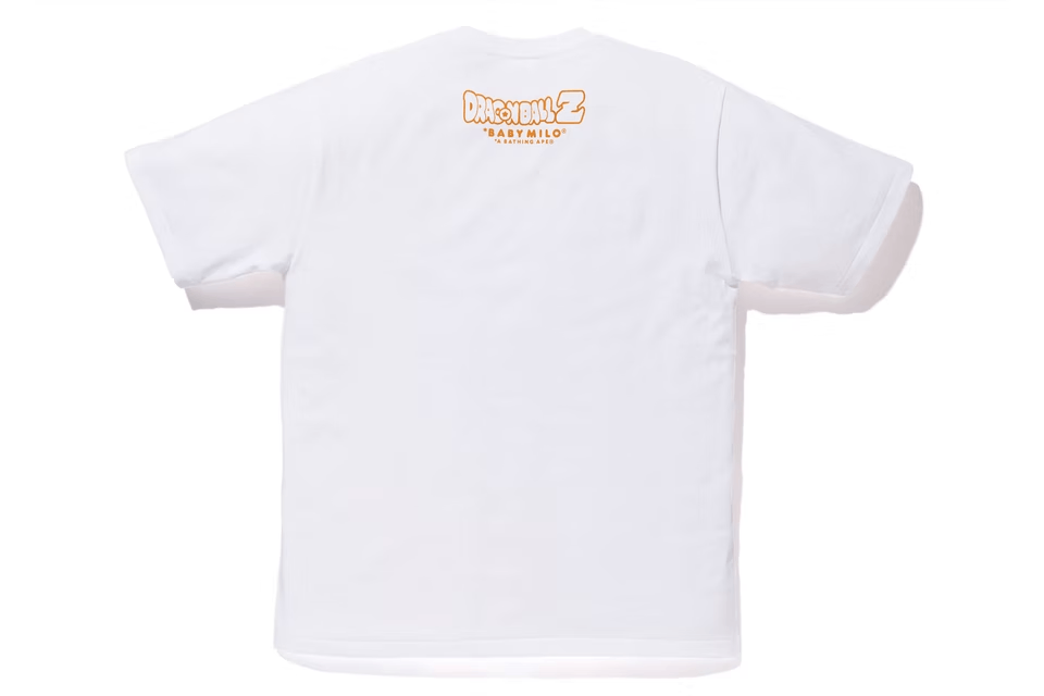 Bape Dragon Ball Z Super Saiyan Vegeta & Son Goku Baby Milo Tee Size US S / EU 44-46 / 1 - 3 Thumbnail