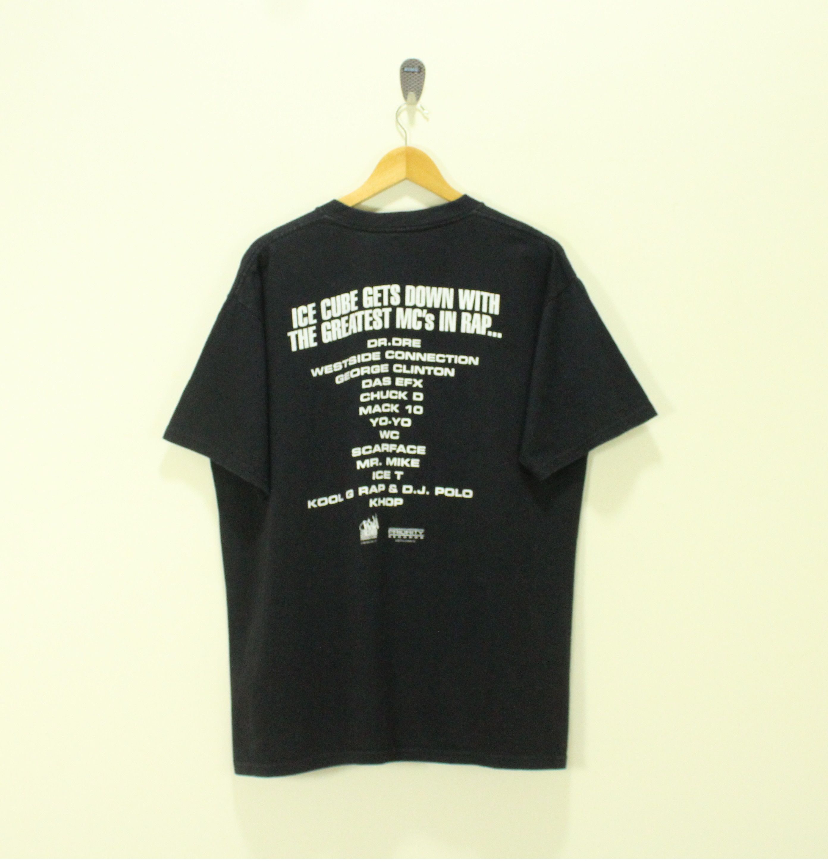 Rap Tees Vintage 90s ICE CUBE T Shirt Size US XL / EU 56 / 4 - 4 Thumbnail