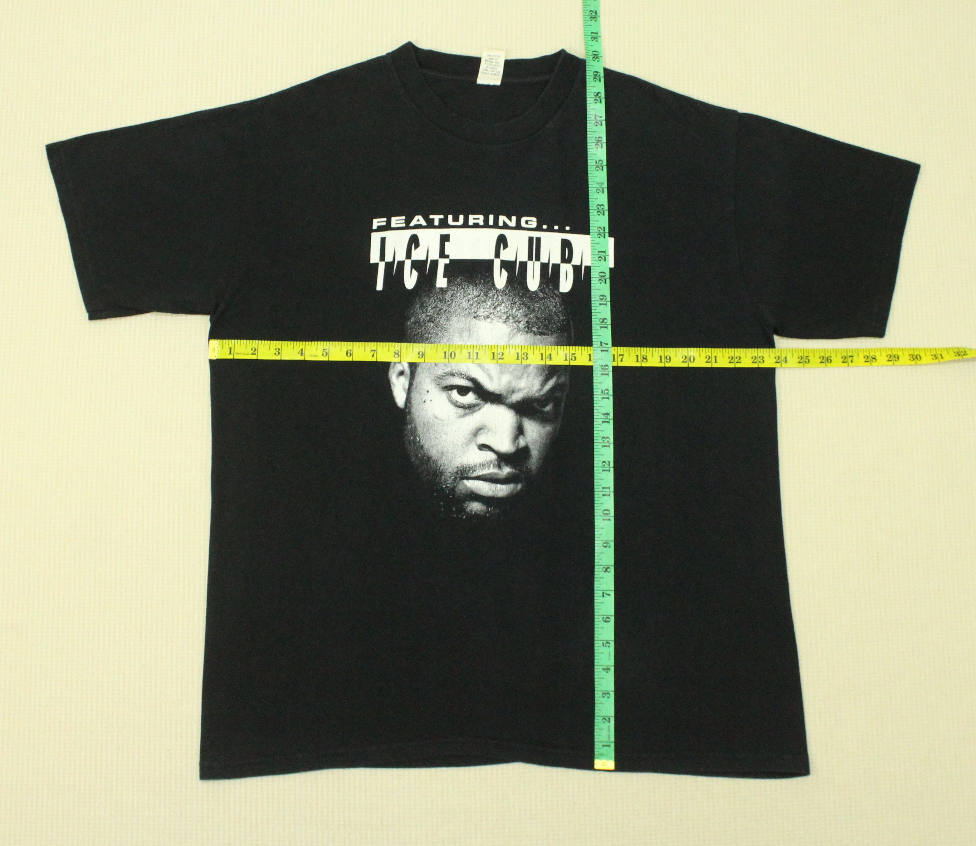 Rap Tees Vintage 90s ICE CUBE T Shirt Size US XL / EU 56 / 4 - 14 Thumbnail