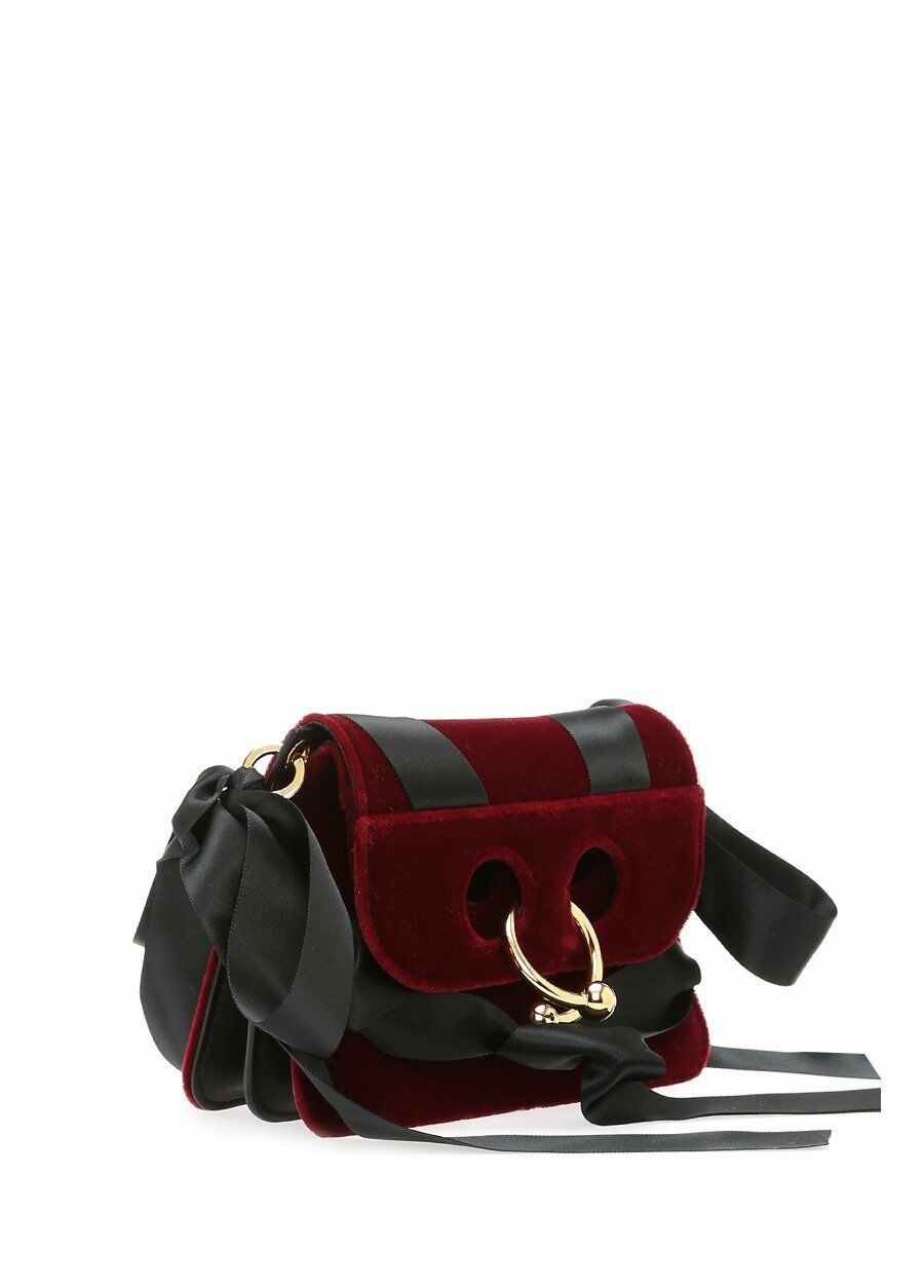 JW Anderson JW ANDERSON mini velvet Pierce ribbon shoulder bag Size ONE SIZE - 4 Thumbnail