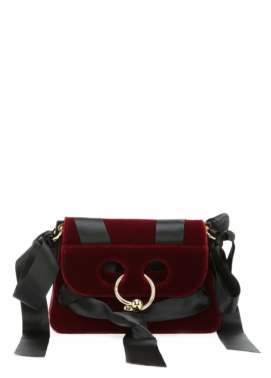 JW Anderson JW ANDERSON mini velvet Pierce ribbon shoulder bag Size ONE SIZE - 3 Thumbnail