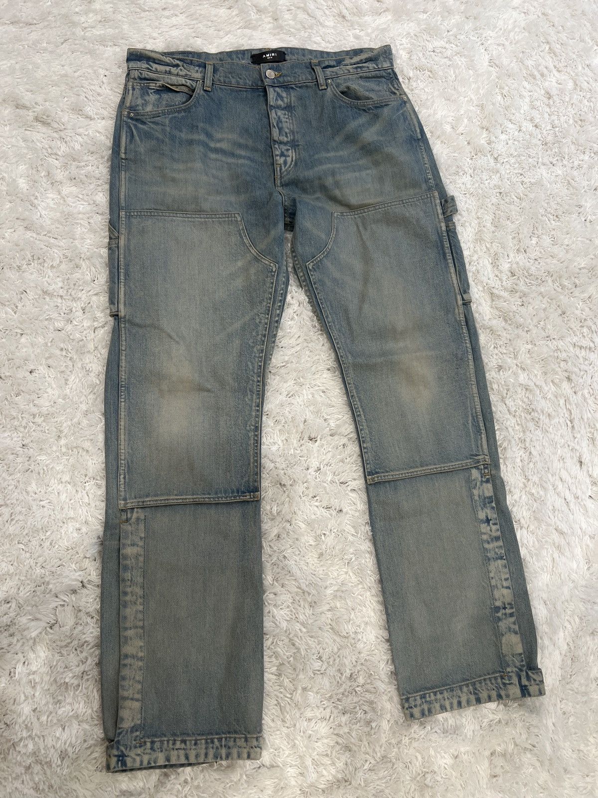 image of Amiri Carpenter Jean In Clay Indigo, Men's (Size 36)